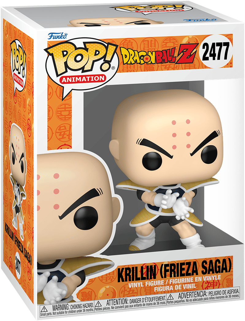 Funko Dragon Ball Z – Krillin (Frieza Saga) Pop! Vinyl