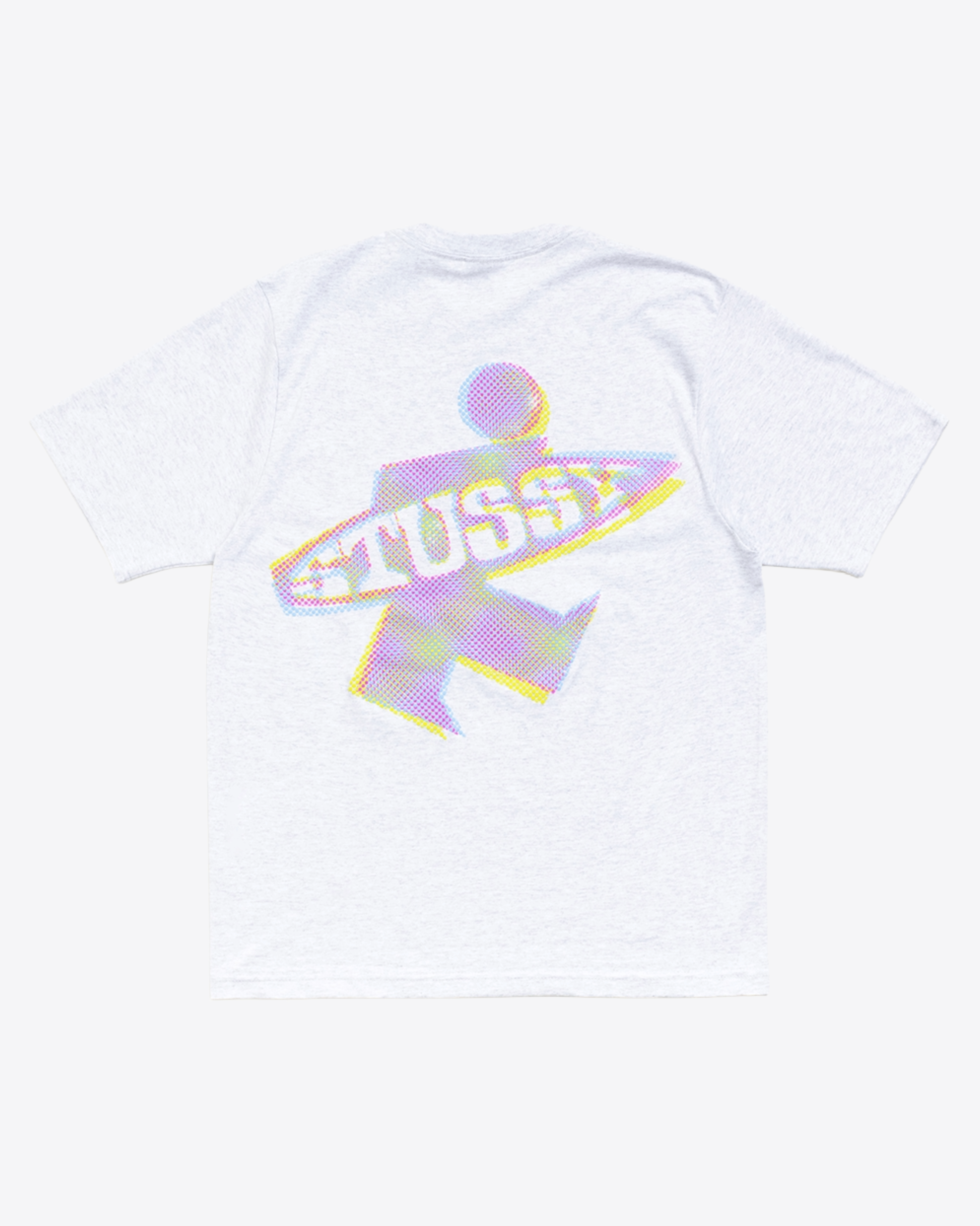 Stüssy - Men's Dot Surf T-Shirt - (Ash Heather)