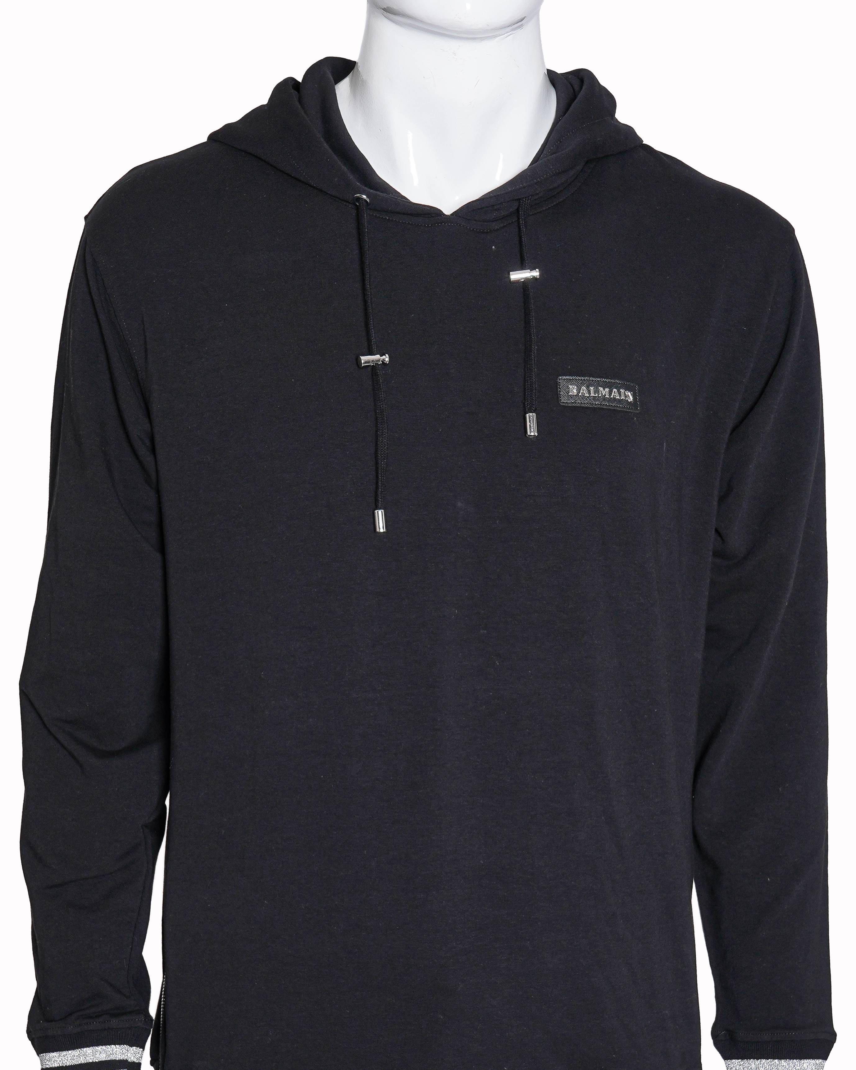 Balmain Black Paris Men's Sweater