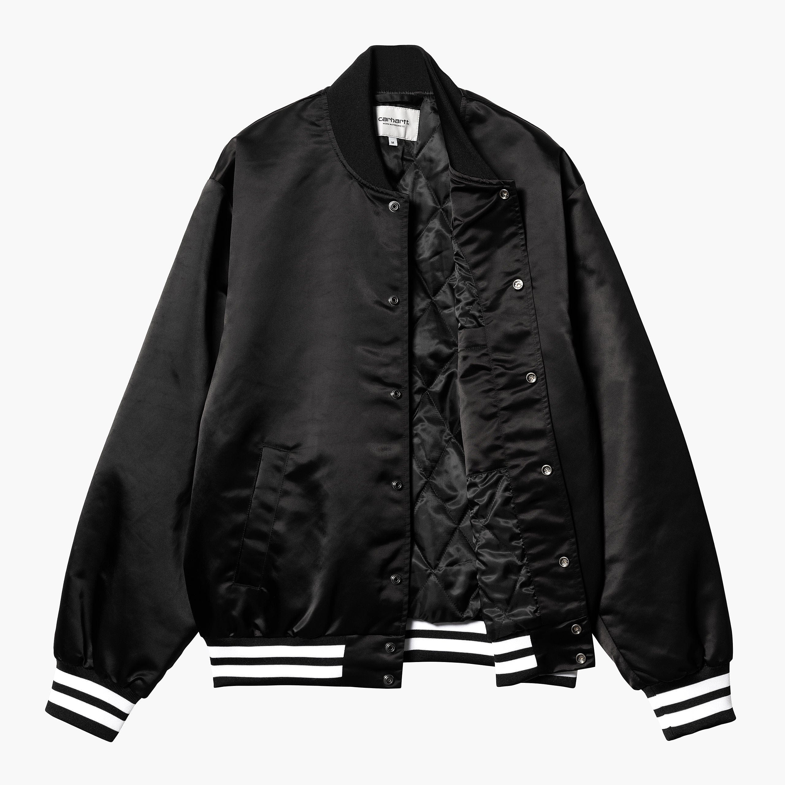 Carhartt WIP Class Of 89 Bomber Jacket Black / White