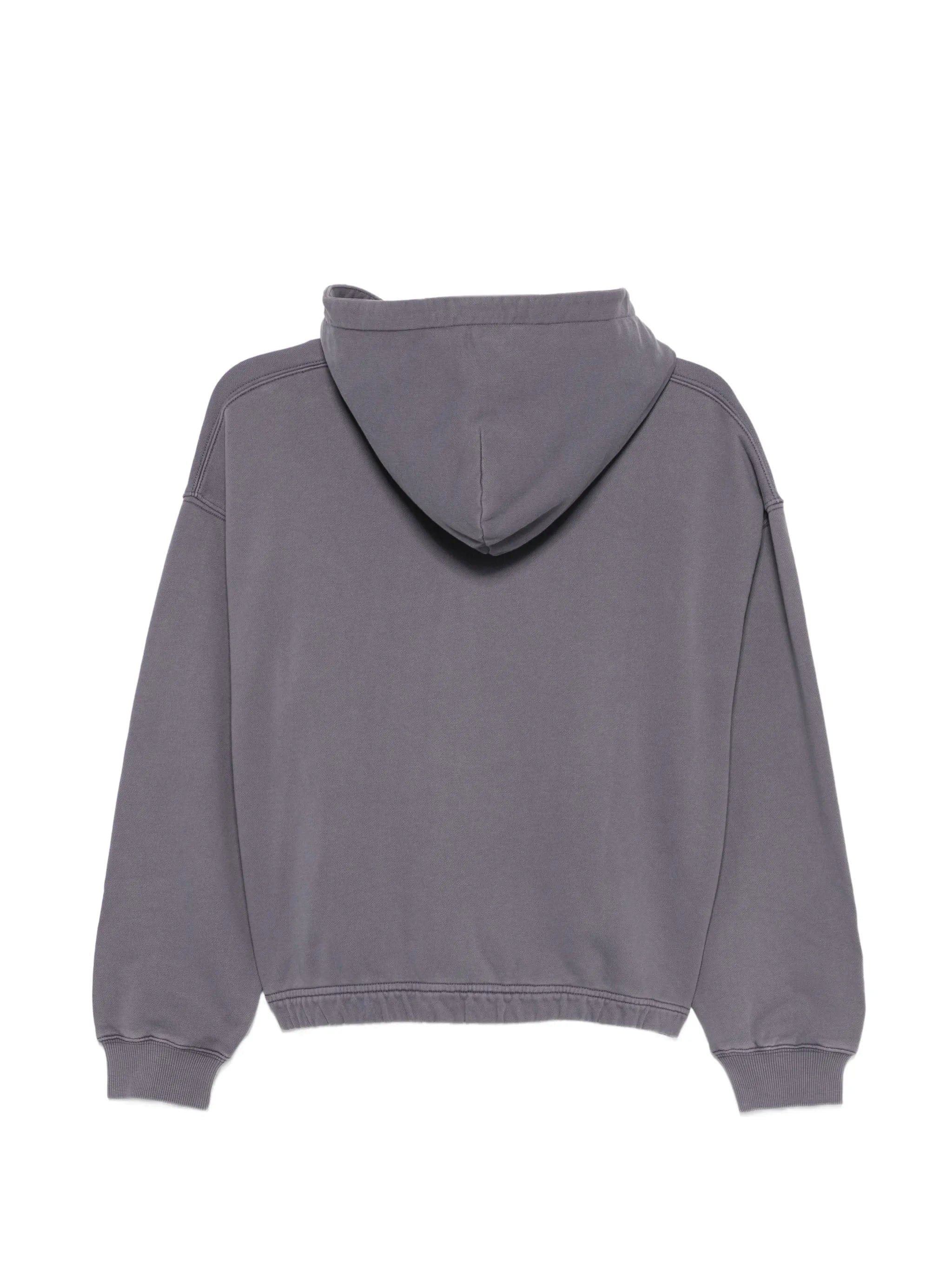 Carhartt WIP logo - patch zip - up hoodie
