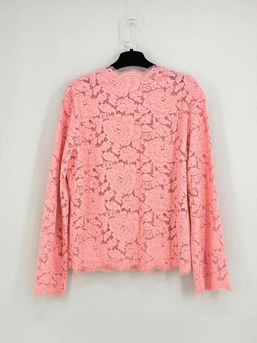 Dolce & Gabbana Pink Lace Size Medium/Large Outfit Set