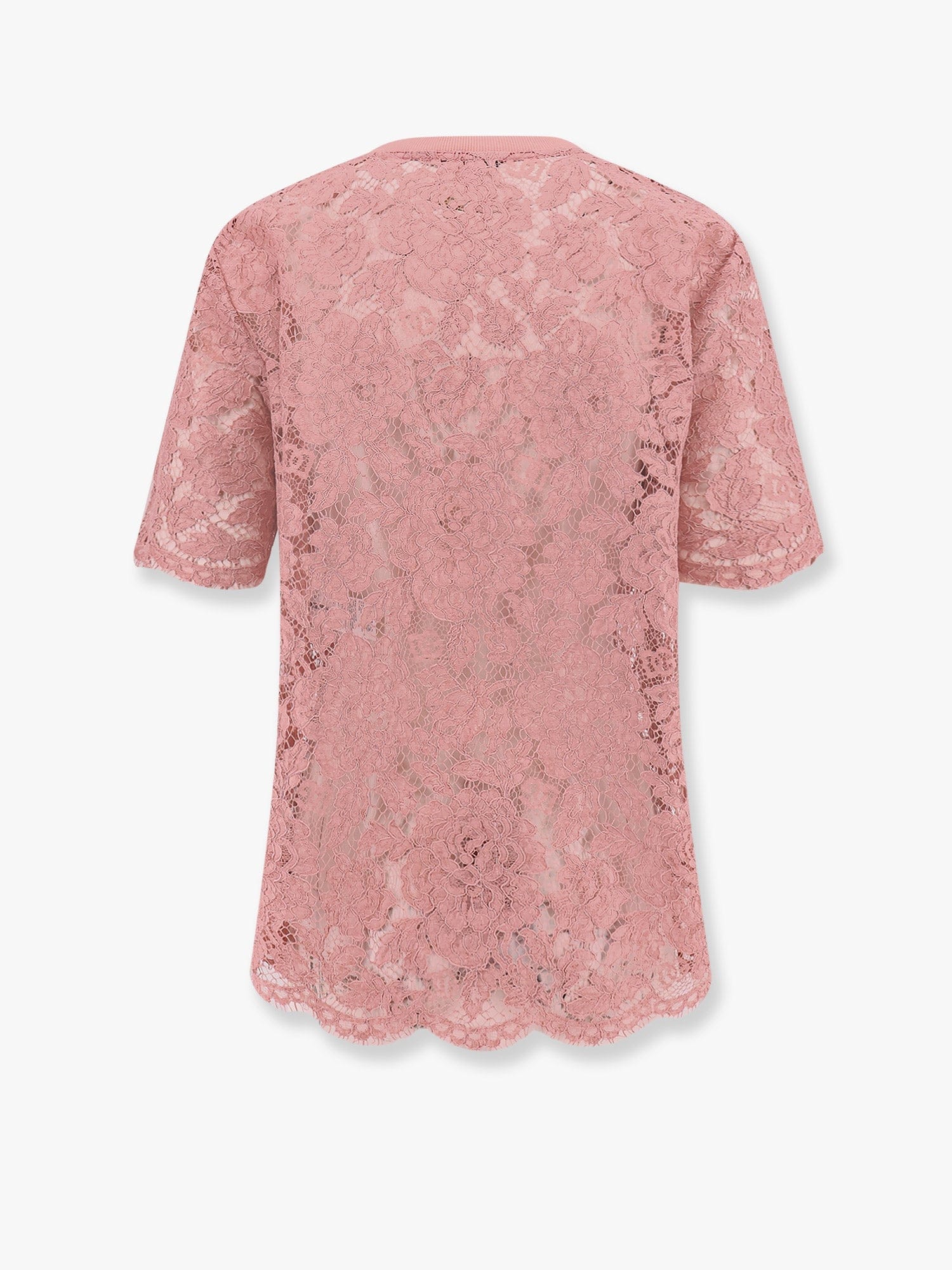 Dolce & Gabbana DG floral lace top