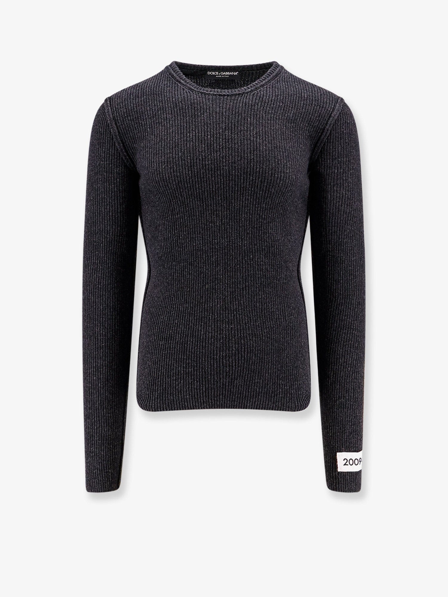 Dolce & Gabbana Ribbed sweater with 2009 - 10 label