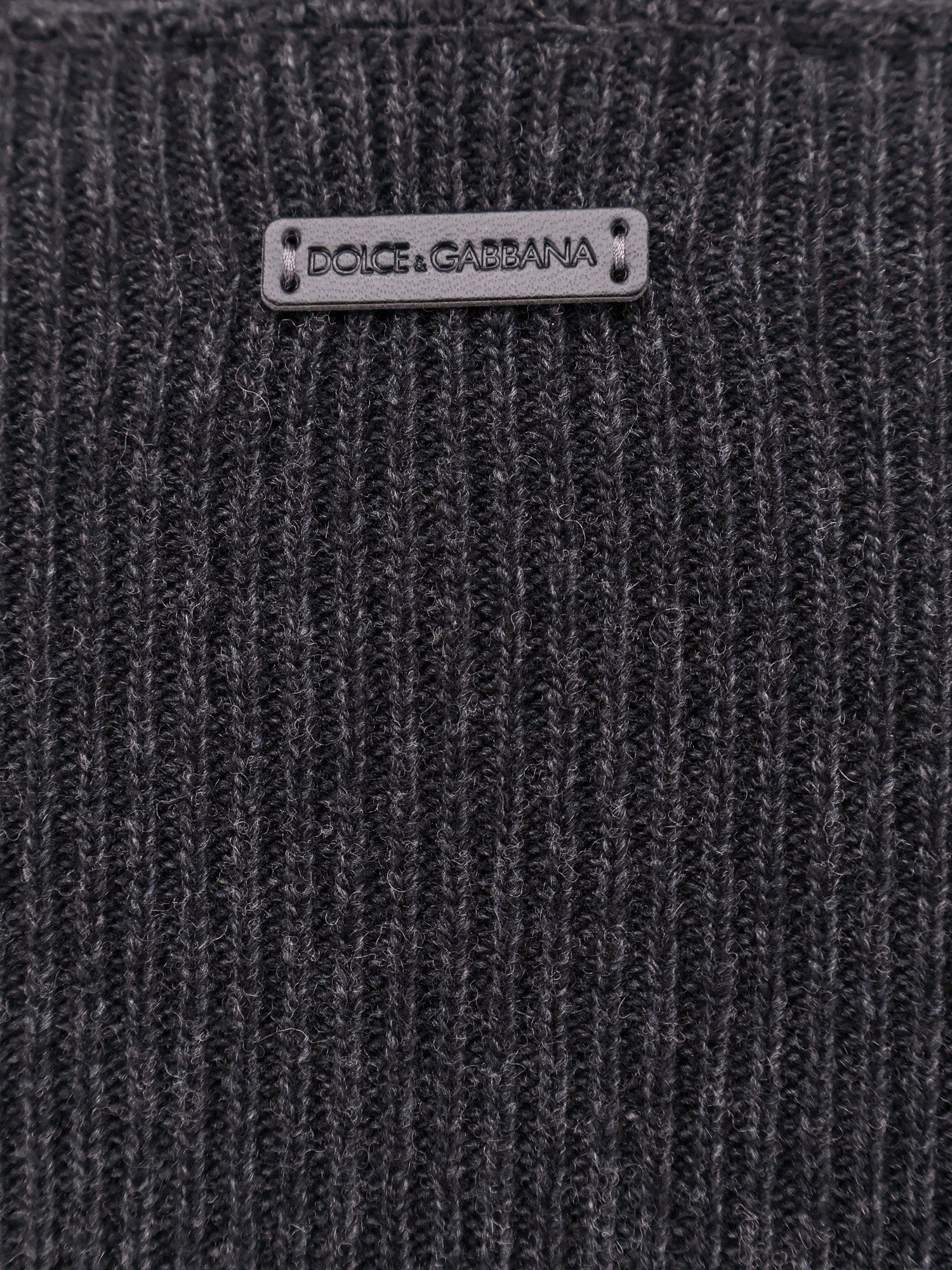 Dolce & Gabbana Ribbed sweater with 2009 - 10 label