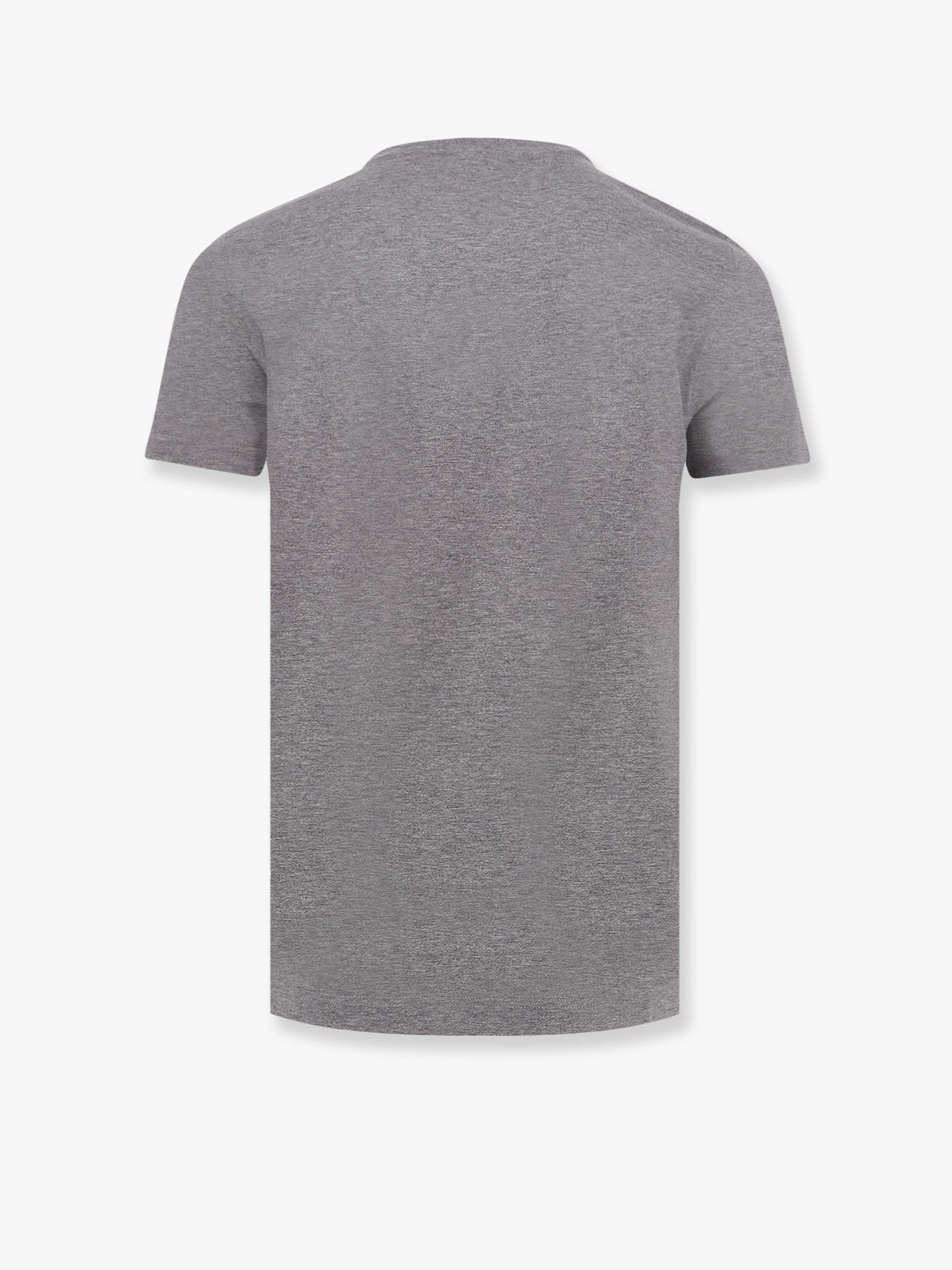 Dolce & Gabbana Cotton t - shirt with metal logo detail