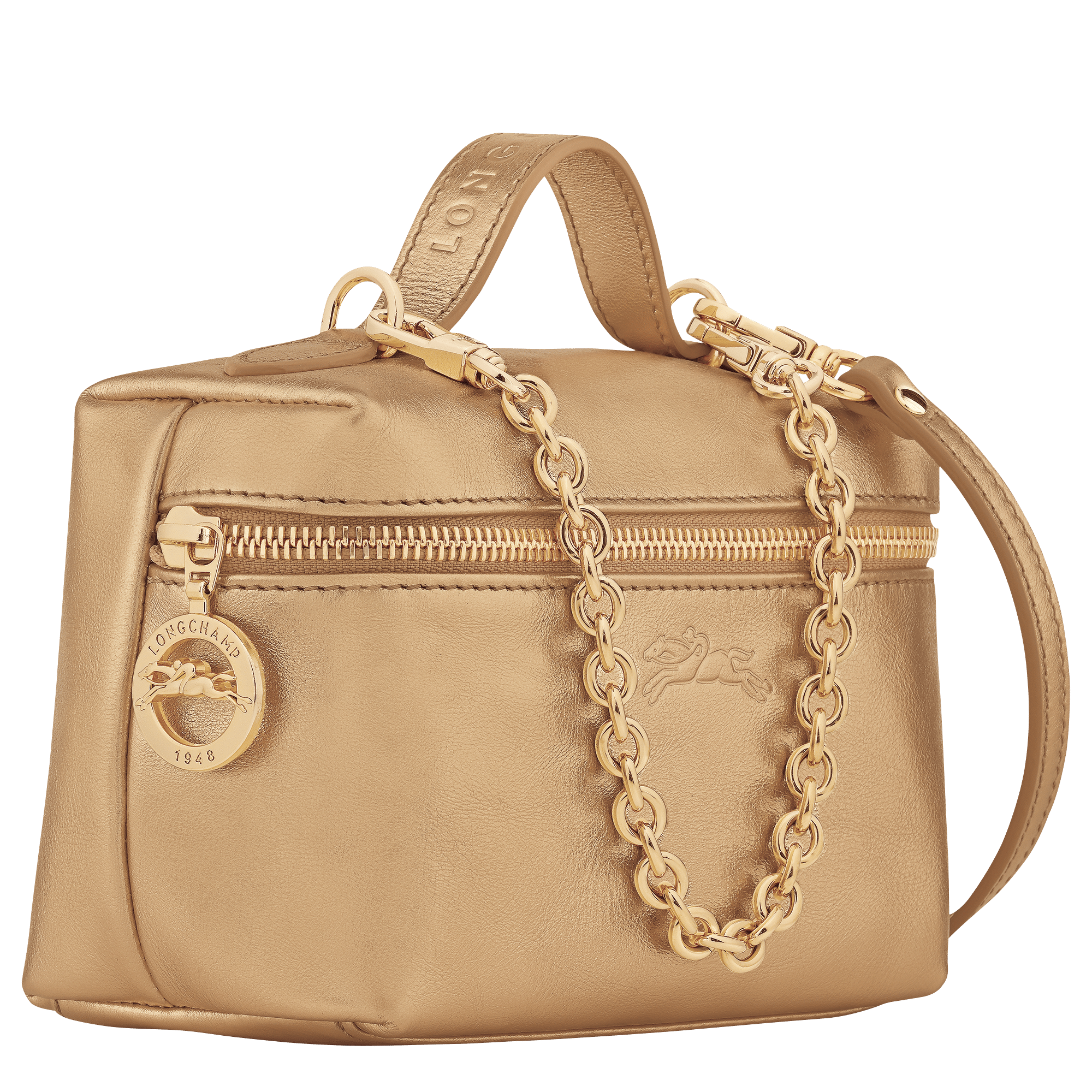 Long Champ Longchamp Le Pliage Xtra Crossbody bag Gold