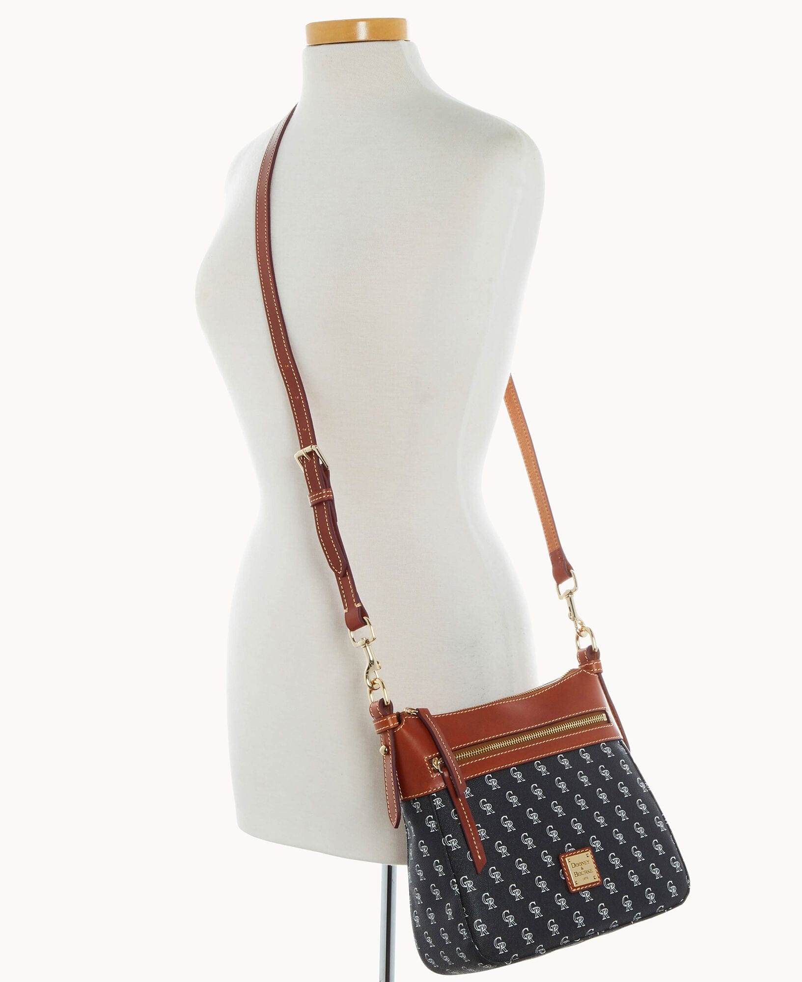 Dooney & Bourke MLB Rockies Crossbody 25