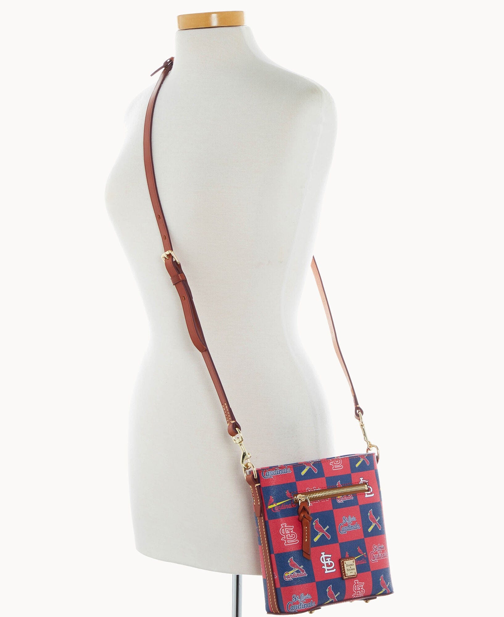 Dooney & Bourke MLB Cardinals Small Zip Crossbody