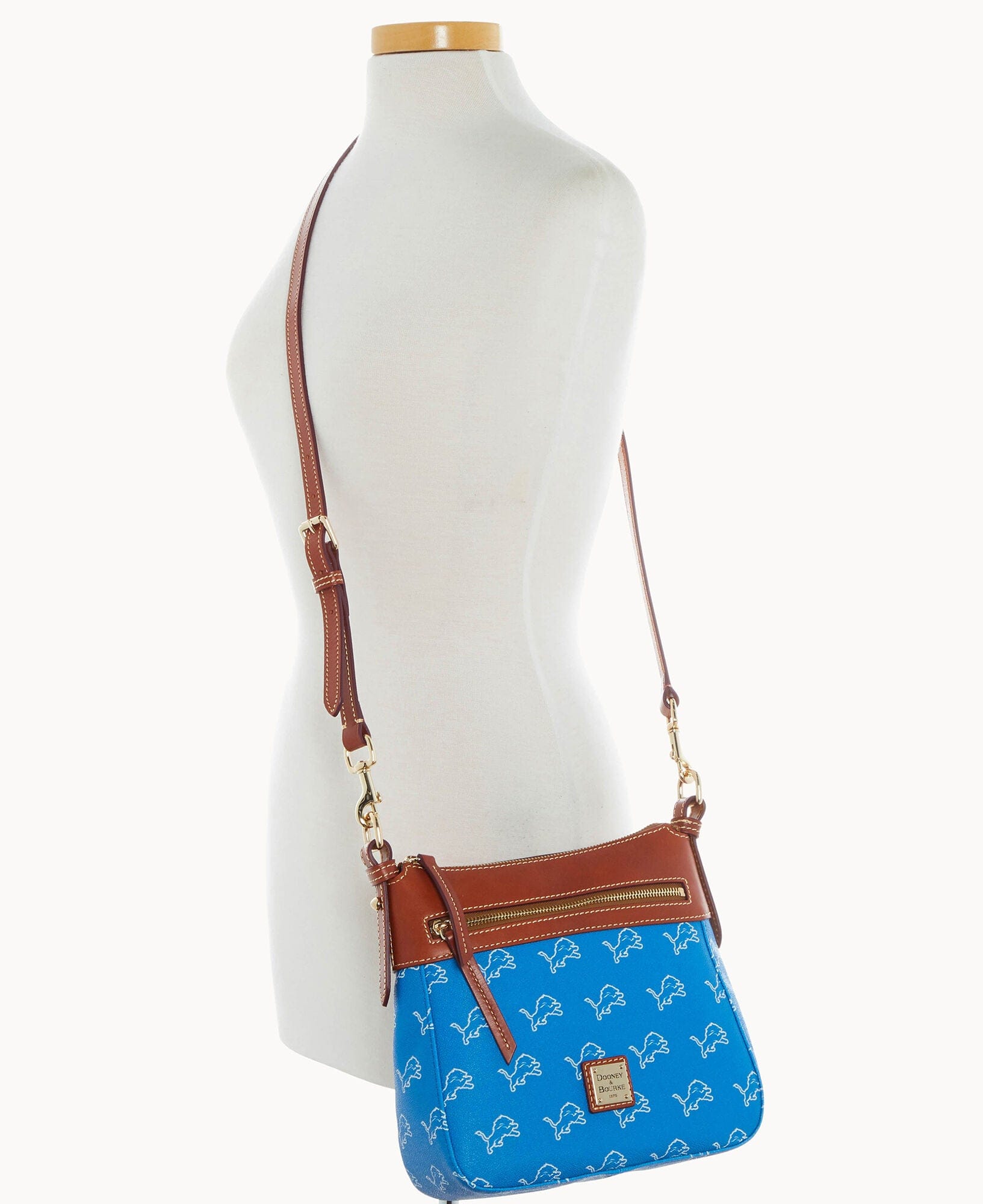 Dooney & Bourke NFL Lions Crossbody 25