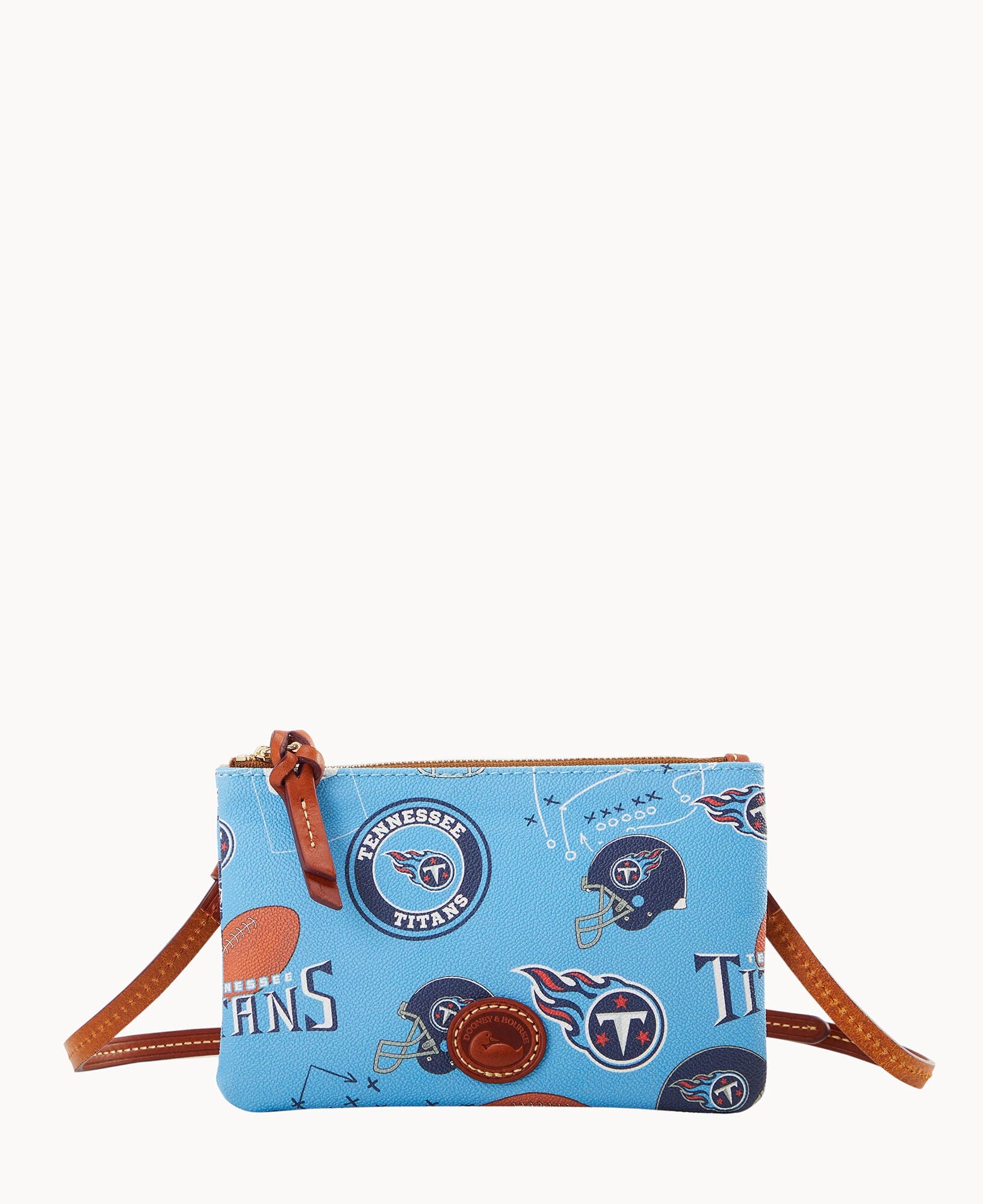 Dooney & Bourke NFL Titans Top Zip Crossbody