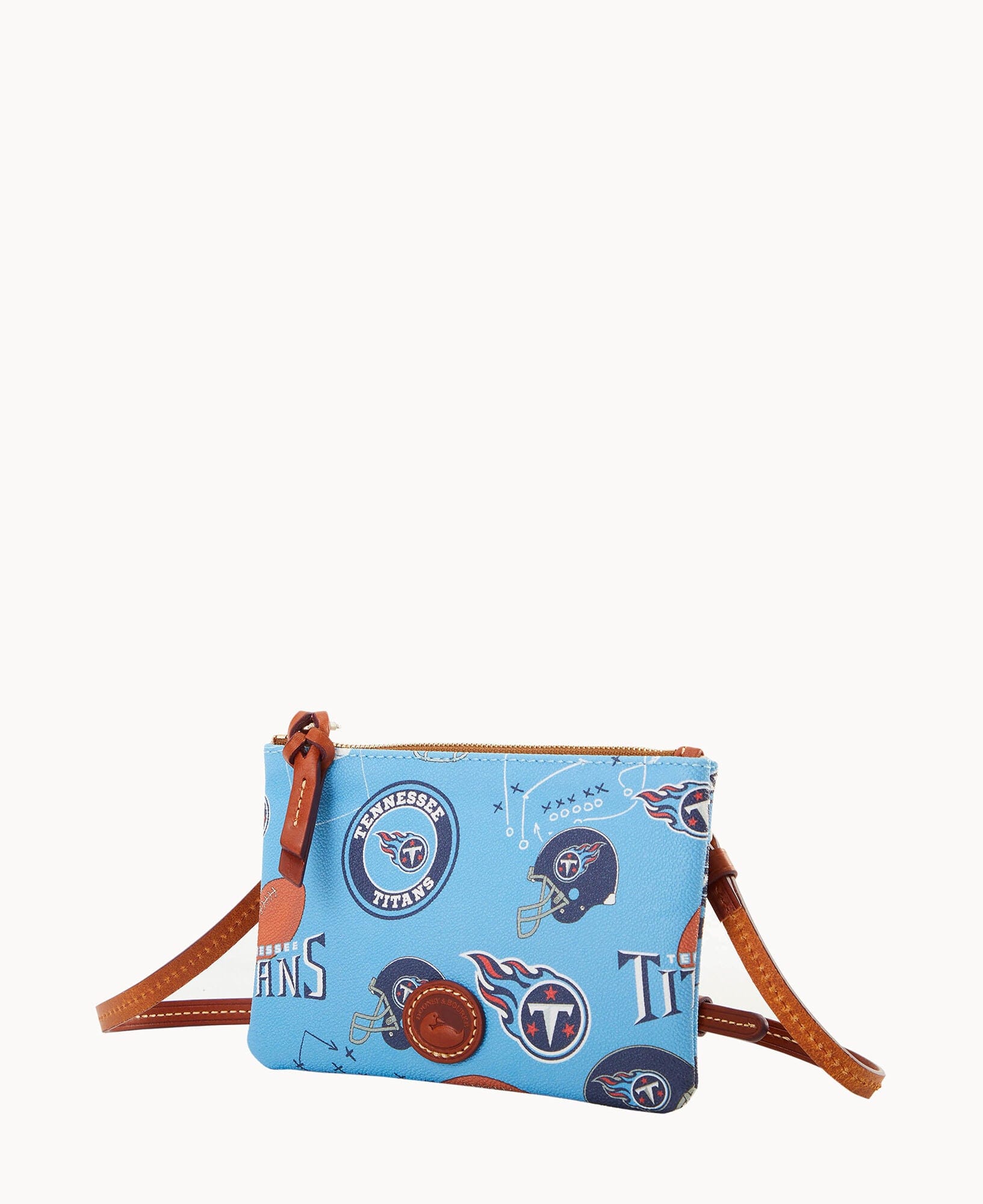 Dooney & Bourke NFL Titans Top Zip Crossbody