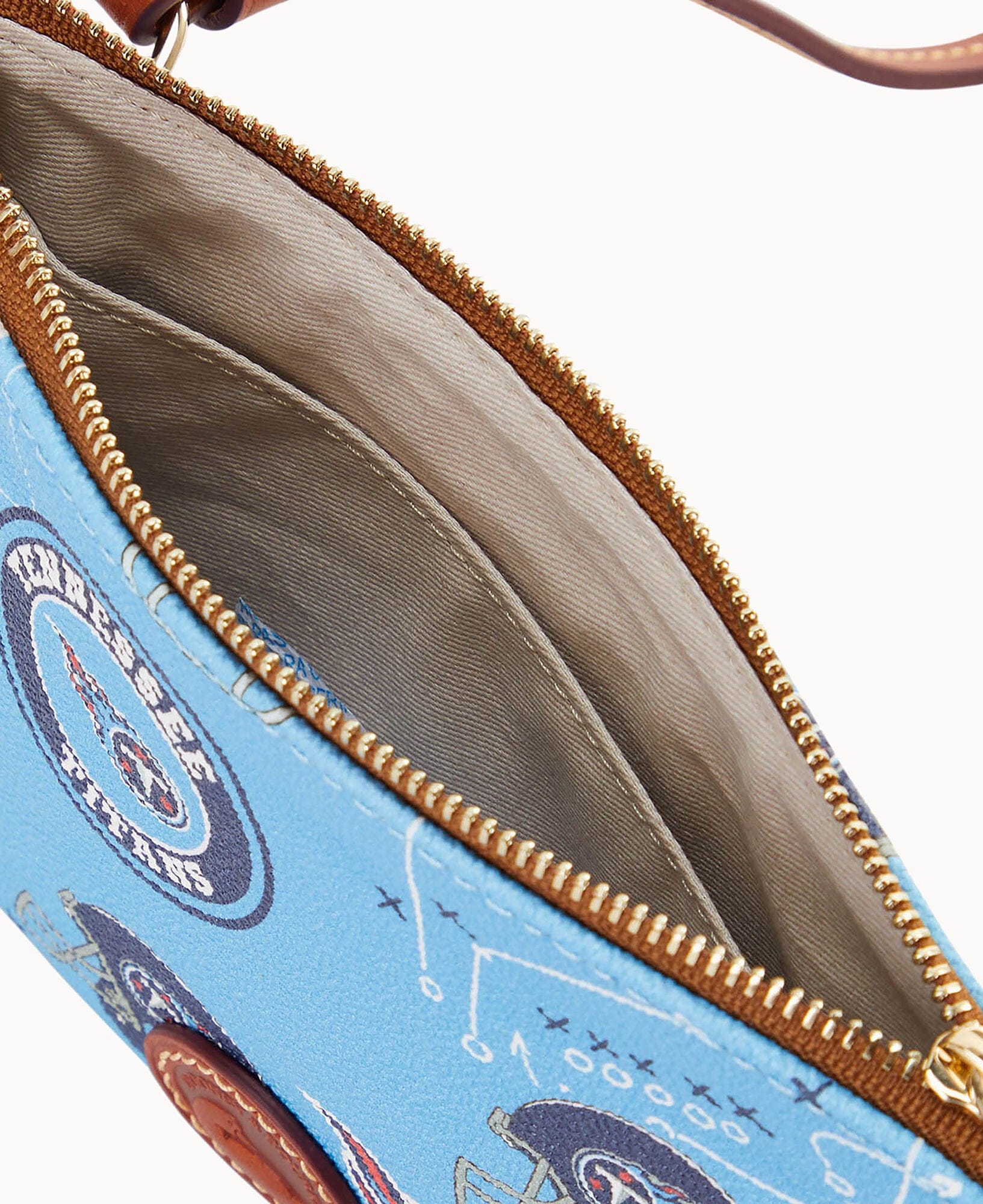 Dooney & Bourke NFL Titans Top Zip Crossbody