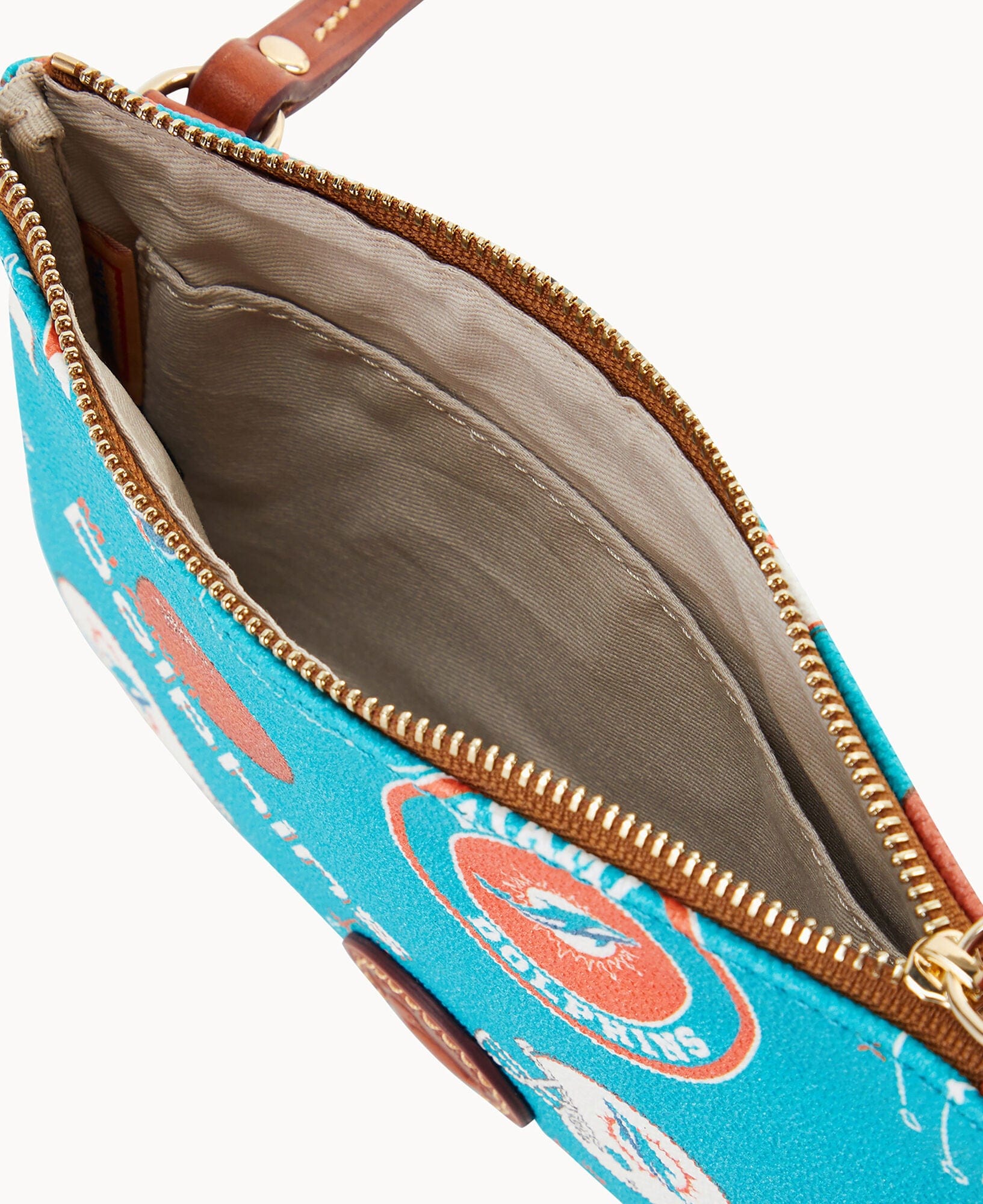 Dooney & Bourke NFL Dolphins Top Zip Crossbody