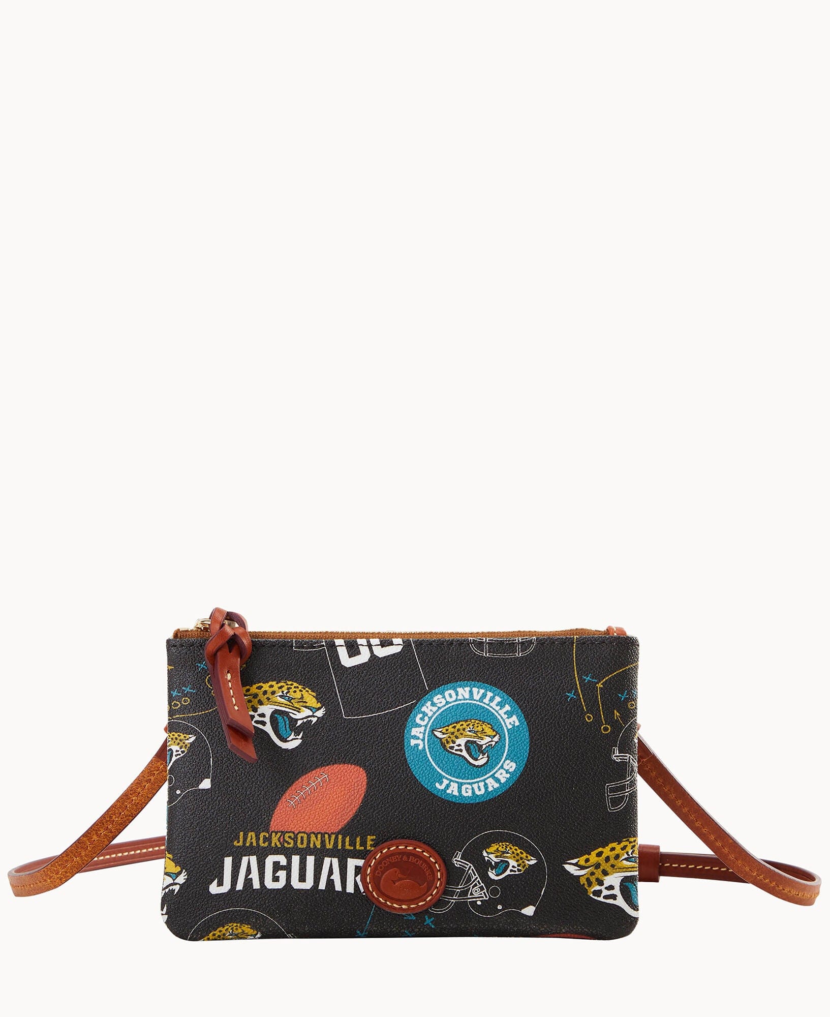 Dooney & Bourke NFL Jaguars Top Zip Crossbody