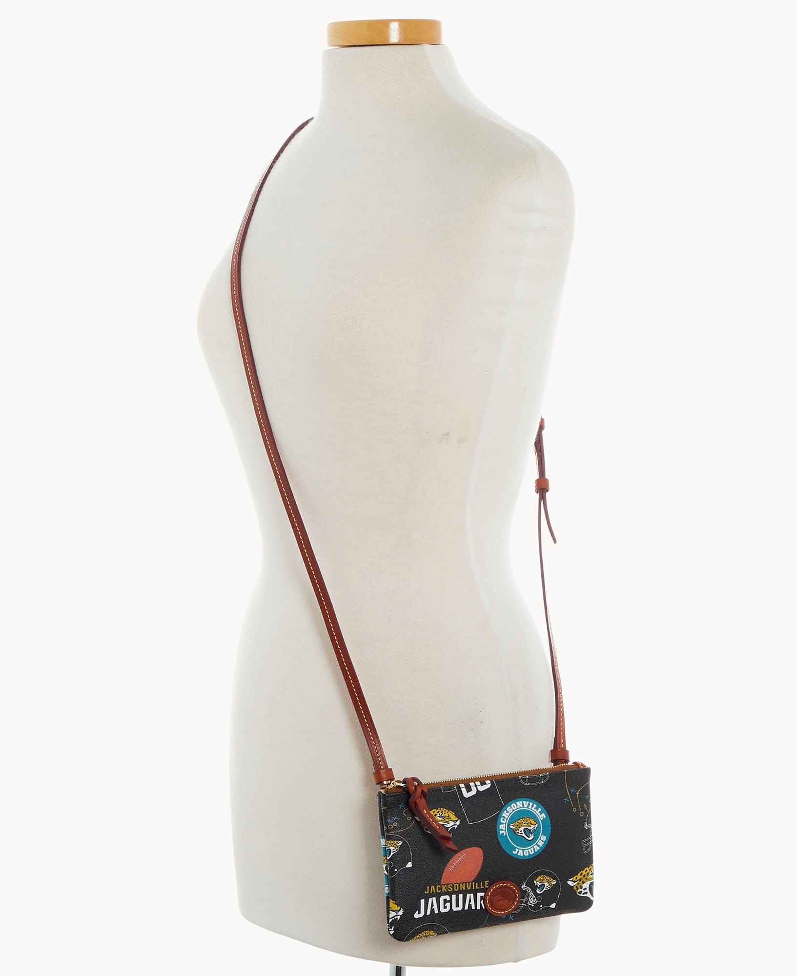 Dooney & Bourke NFL Jaguars Top Zip Crossbody