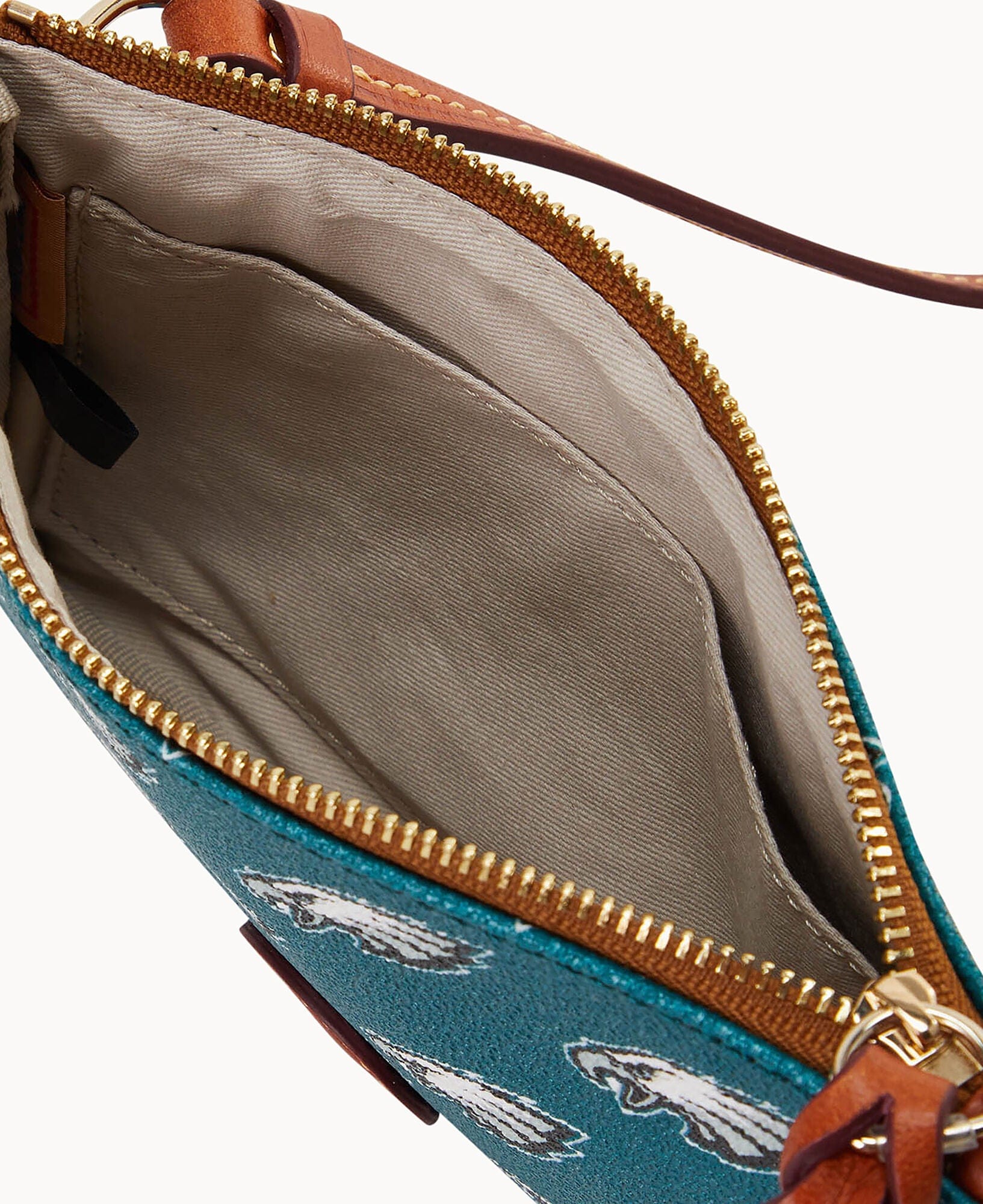 Dooney & Bourke NFL Eagles Top Zip Crossbody