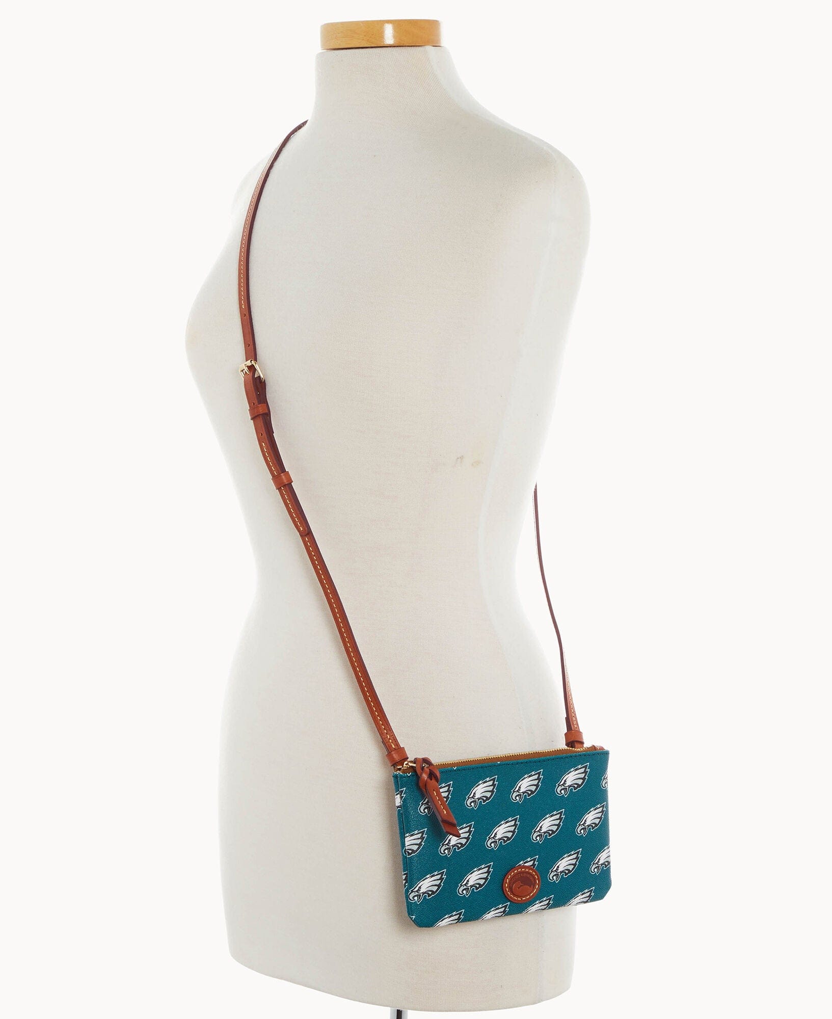 Dooney & Bourke NFL Eagles Top Zip Crossbody