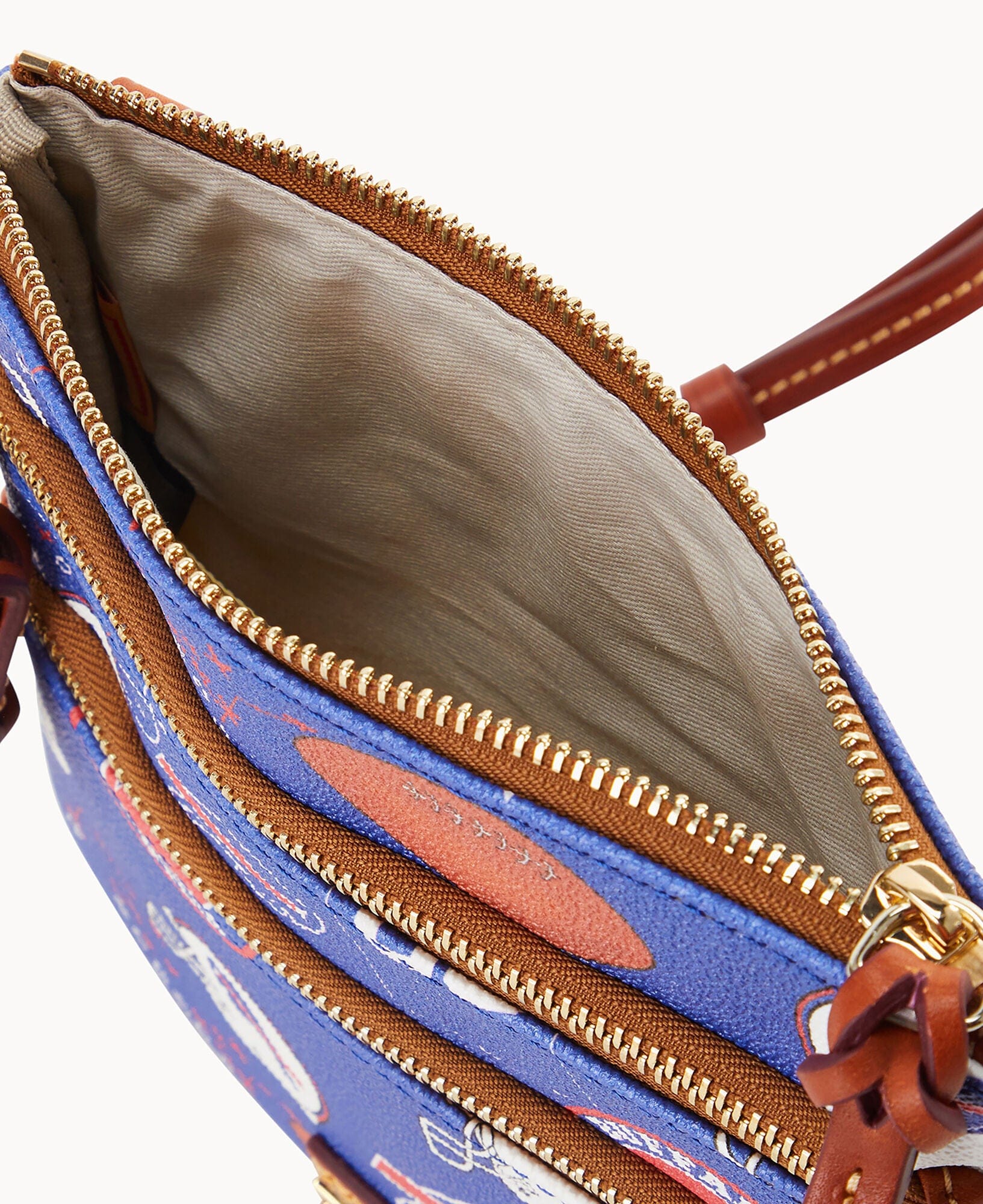 Dooney & Bourke NFL Bills Triple Zip Crossbody