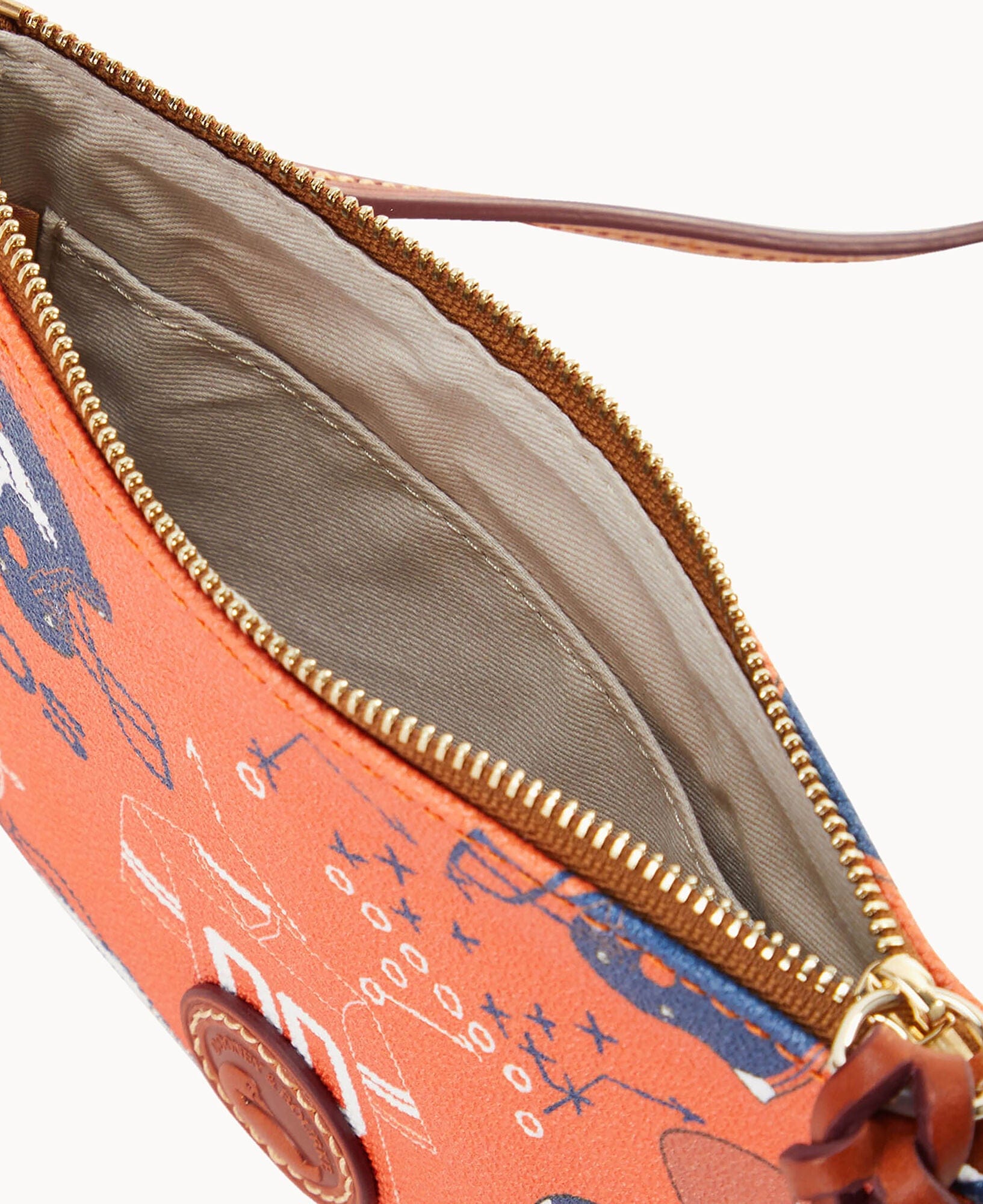 Dooney & Bourke NFL Broncos Top Zip Crossbody