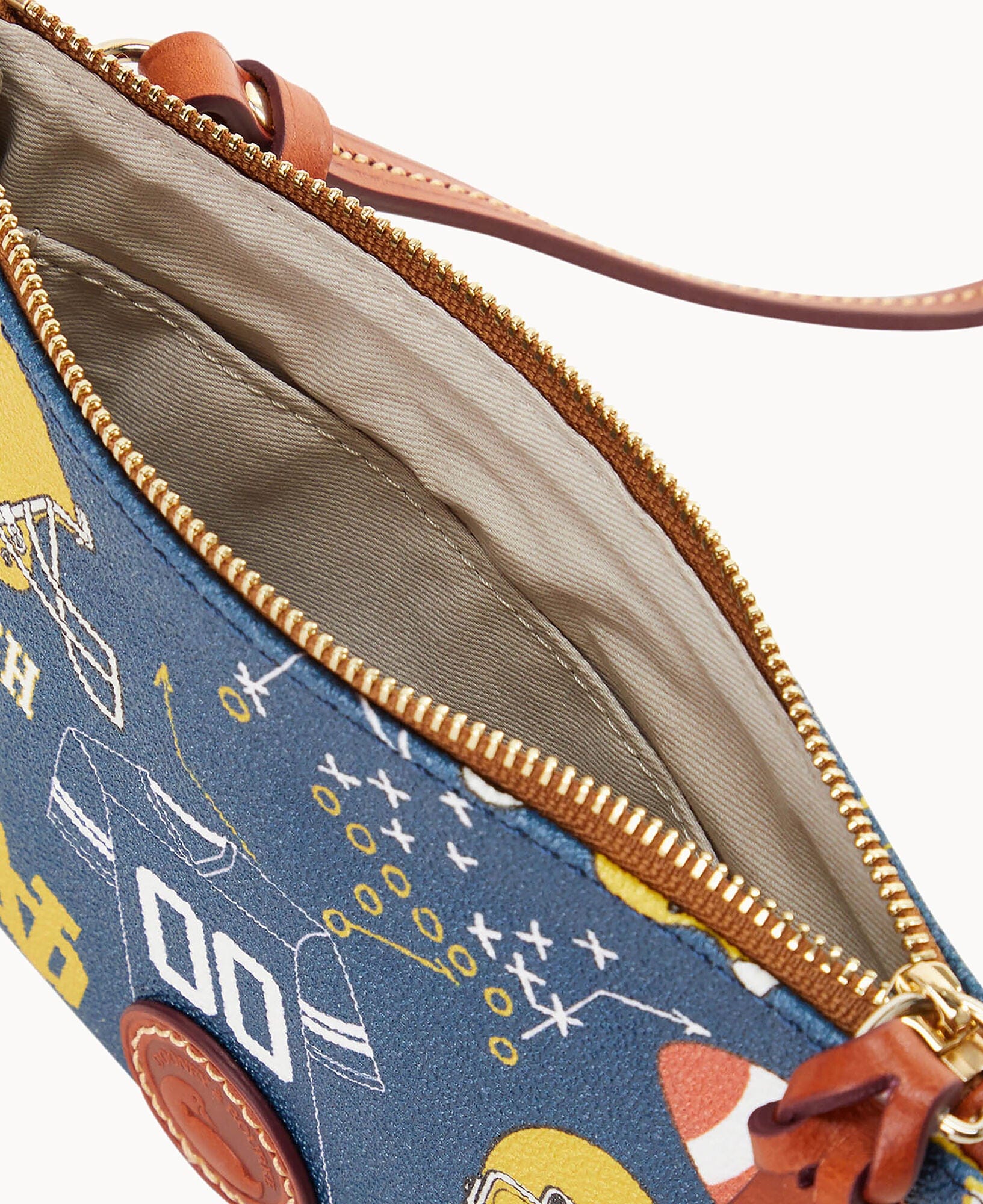 Dooney & Bourke Collegiate University of Notre Dame Top Zip Crossbody