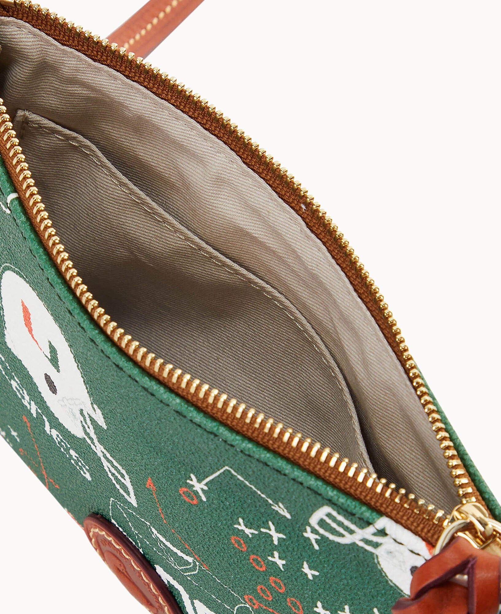 Dooney & Bourke Collegiate University of Miami Top Zip Crossbody