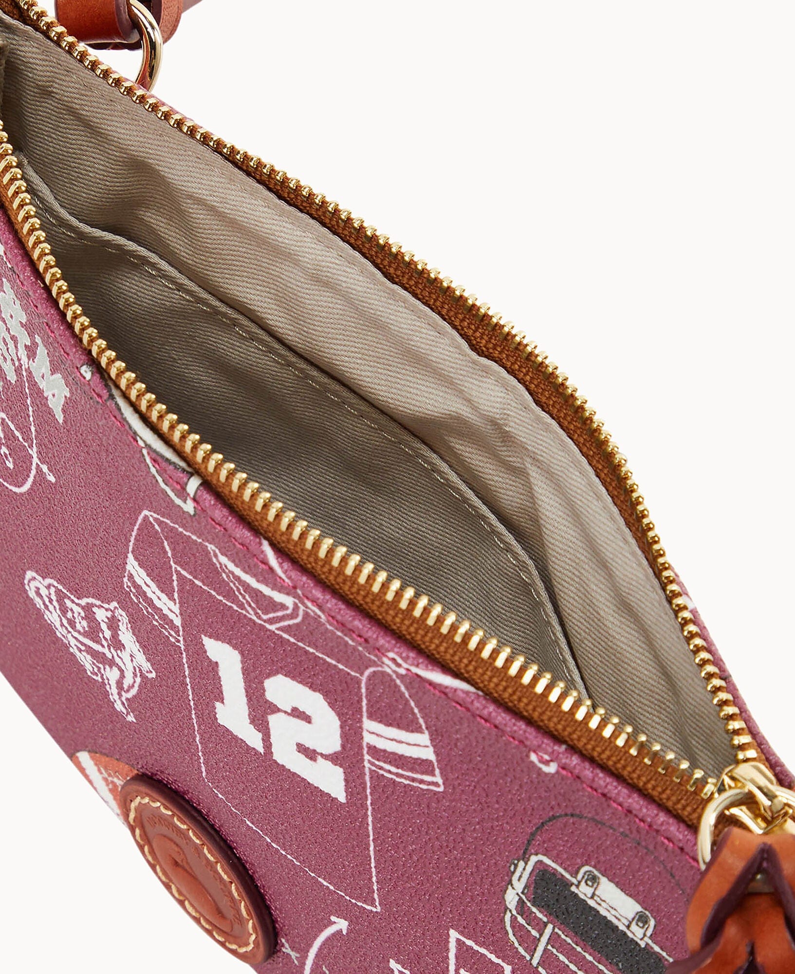 Dooney & Bourke Collegiate Texas A&M Top Zip Crossbody