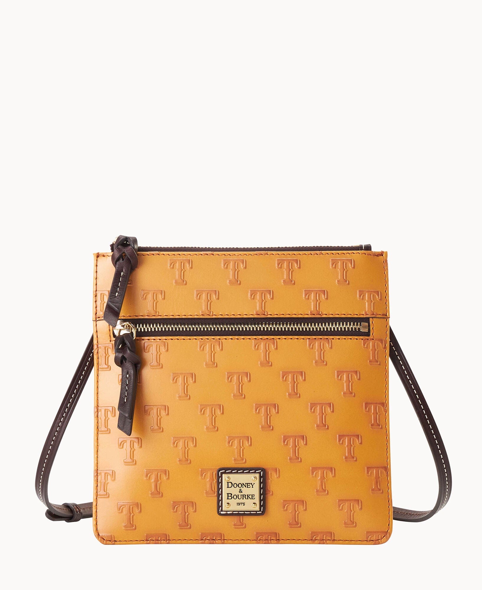 Dooney & Bourke MLB Rangers Double Zip Crossbody