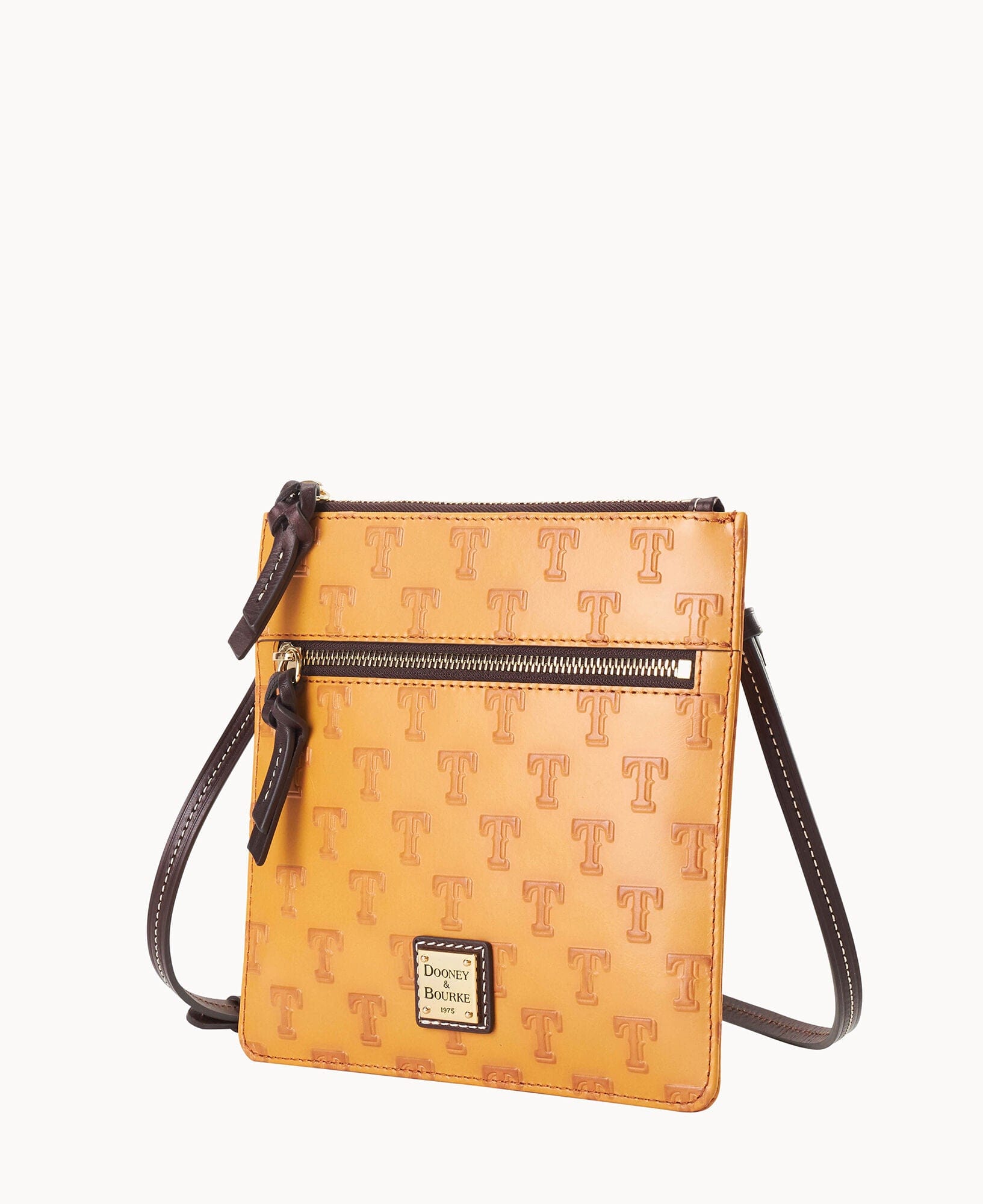 Dooney & Bourke MLB Rangers Double Zip Crossbody