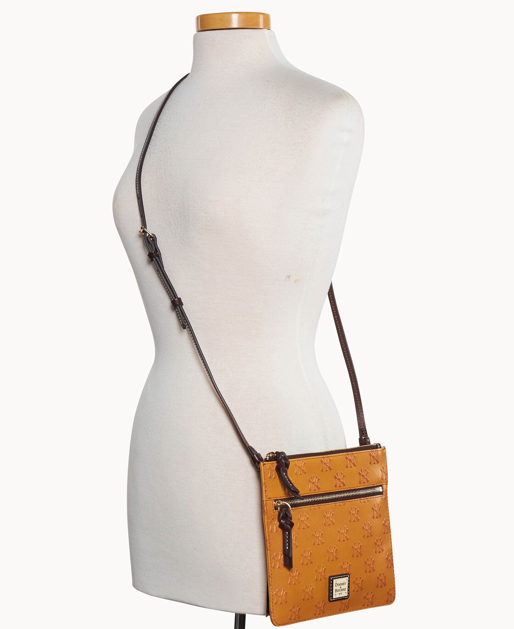 Dooney & Bourke MLB Yankees Double Zip Crossbody