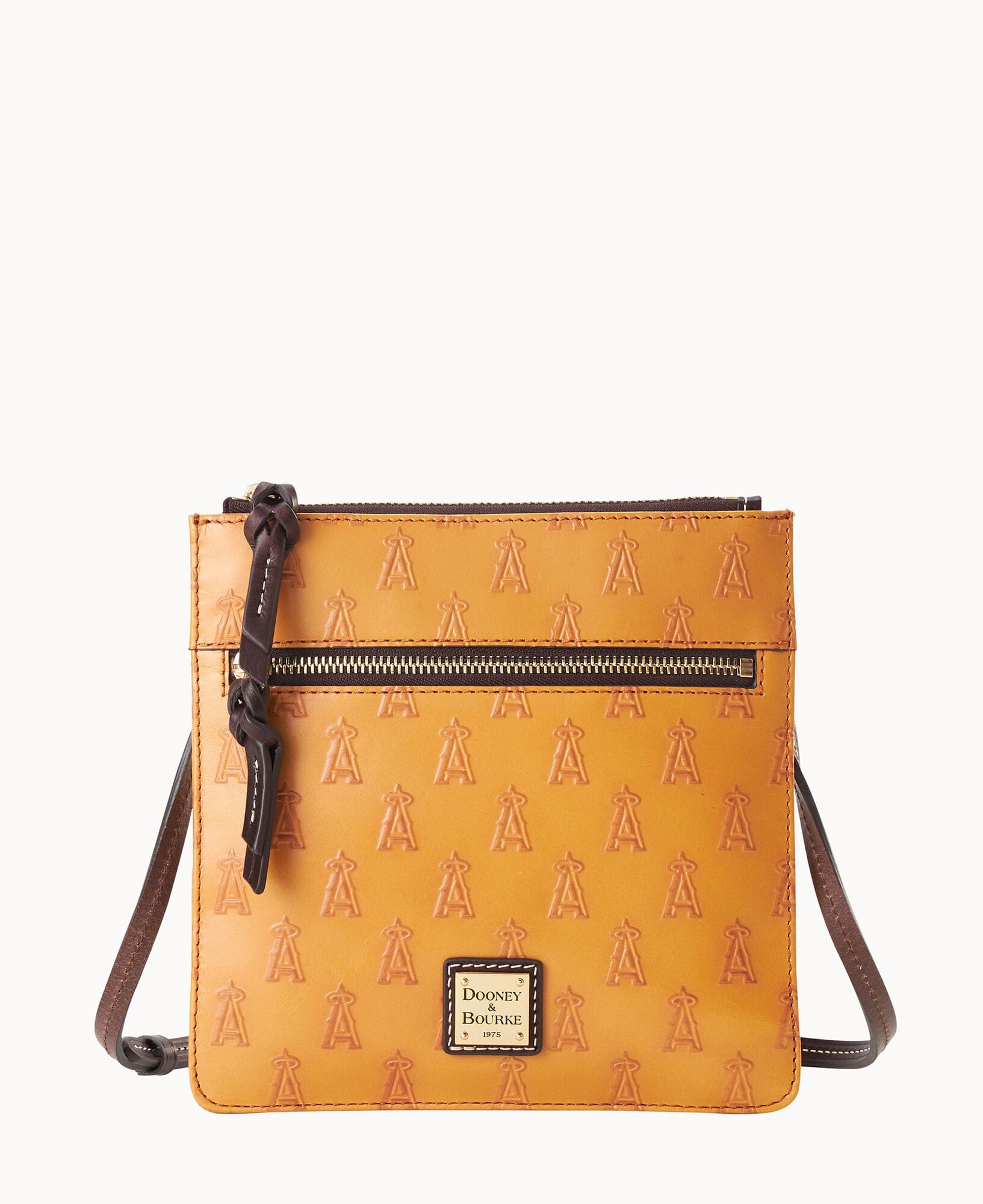 Dooney & Bourke MLB Angels Double Zip Crossbody