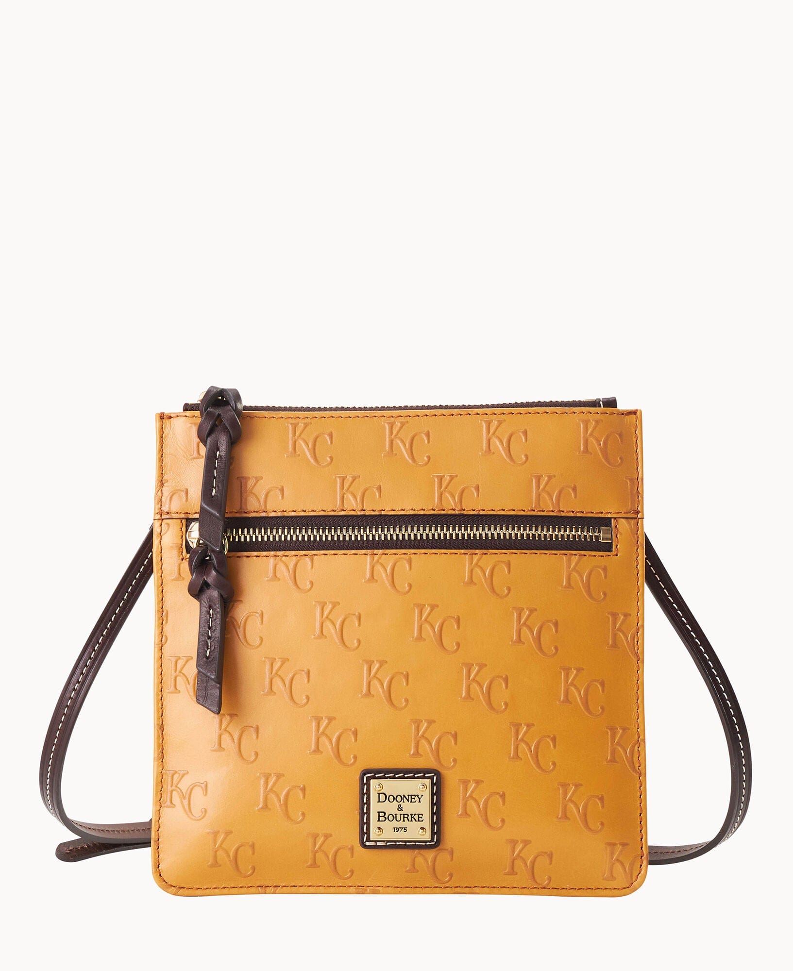 Dooney & Bourke MLB Royals Double Zip Crossbody