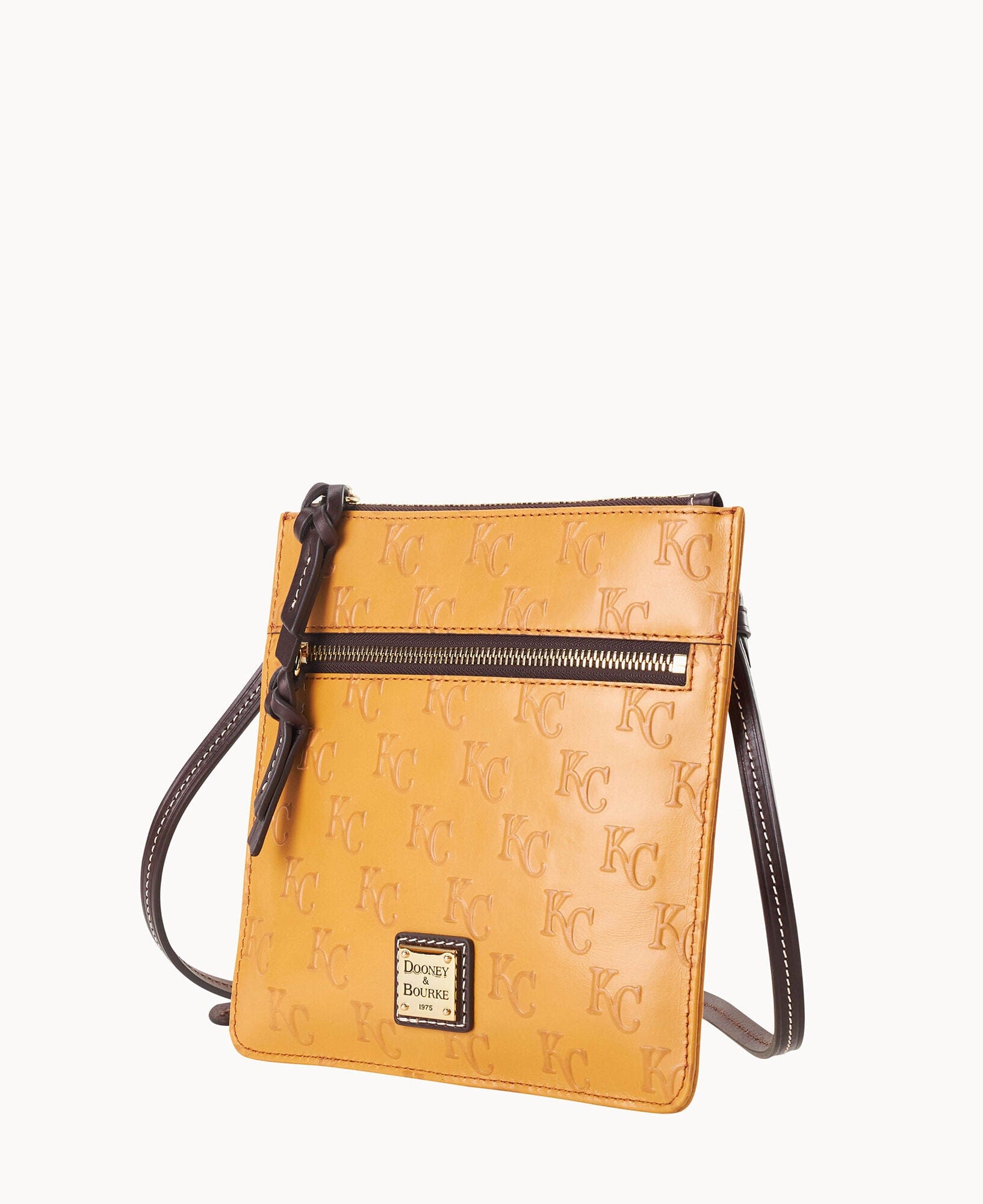 Dooney & Bourke MLB Royals Double Zip Crossbody