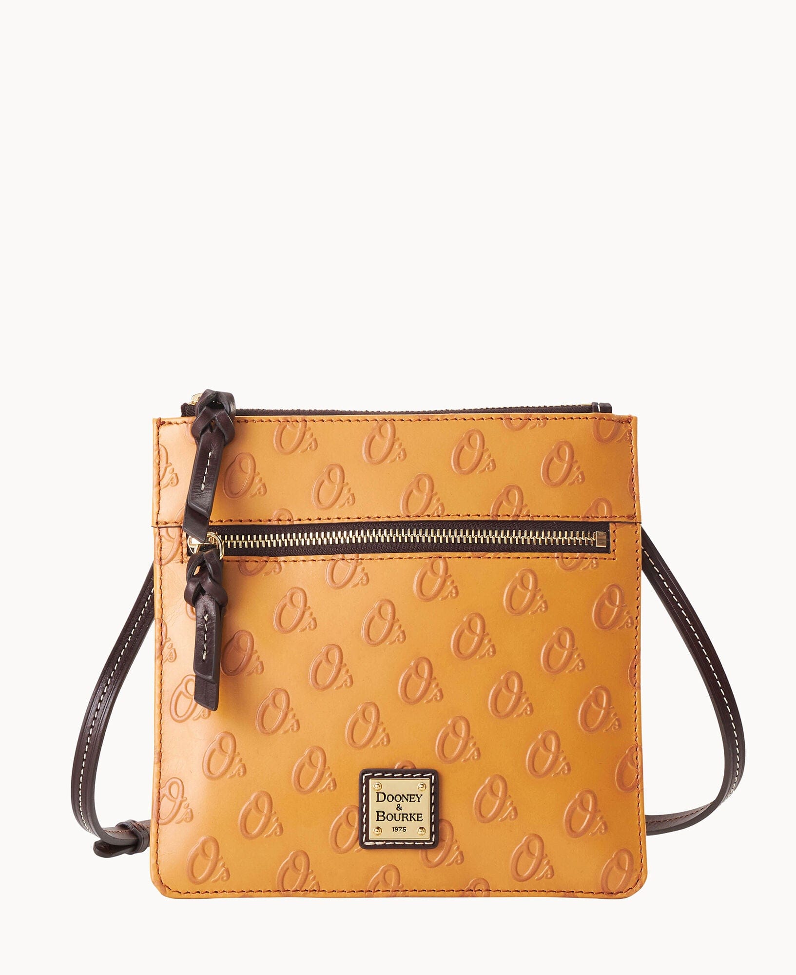 Dooney & Bourke MLB Orioles Double Zip Crossbody