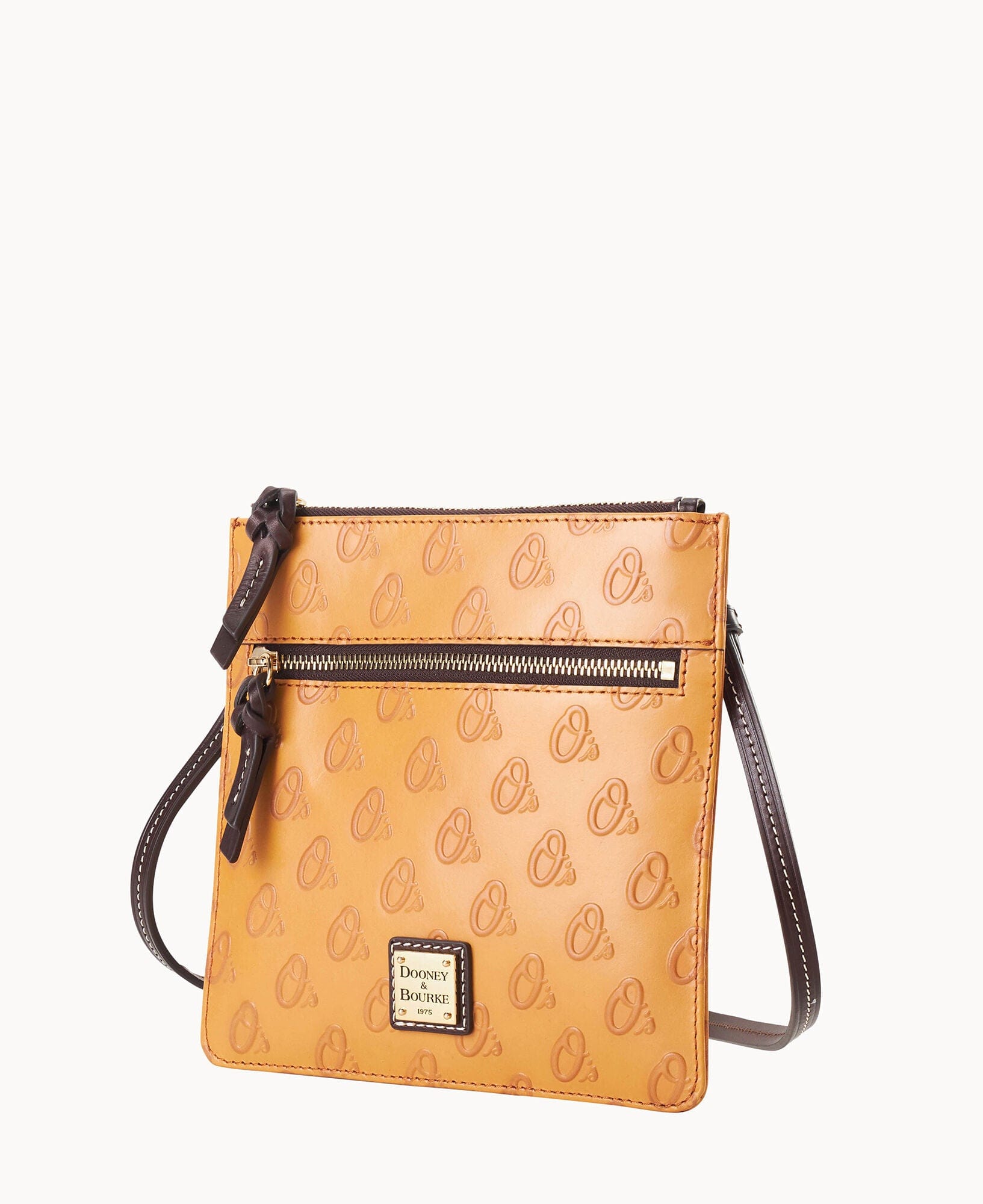 Dooney & Bourke MLB Orioles Double Zip Crossbody