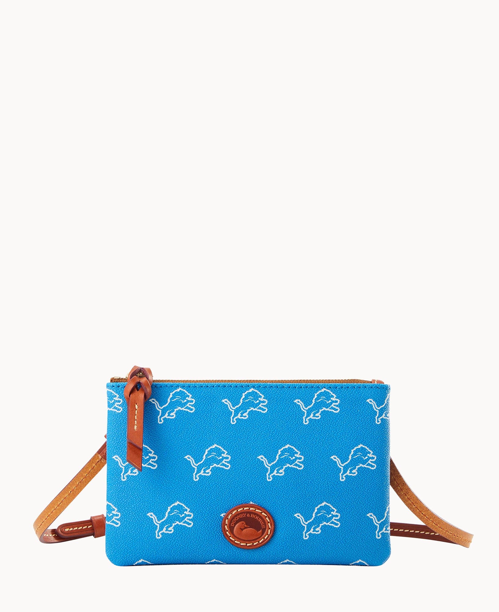 Dooney & Bourke NFL Lions Top Zip Crossbody