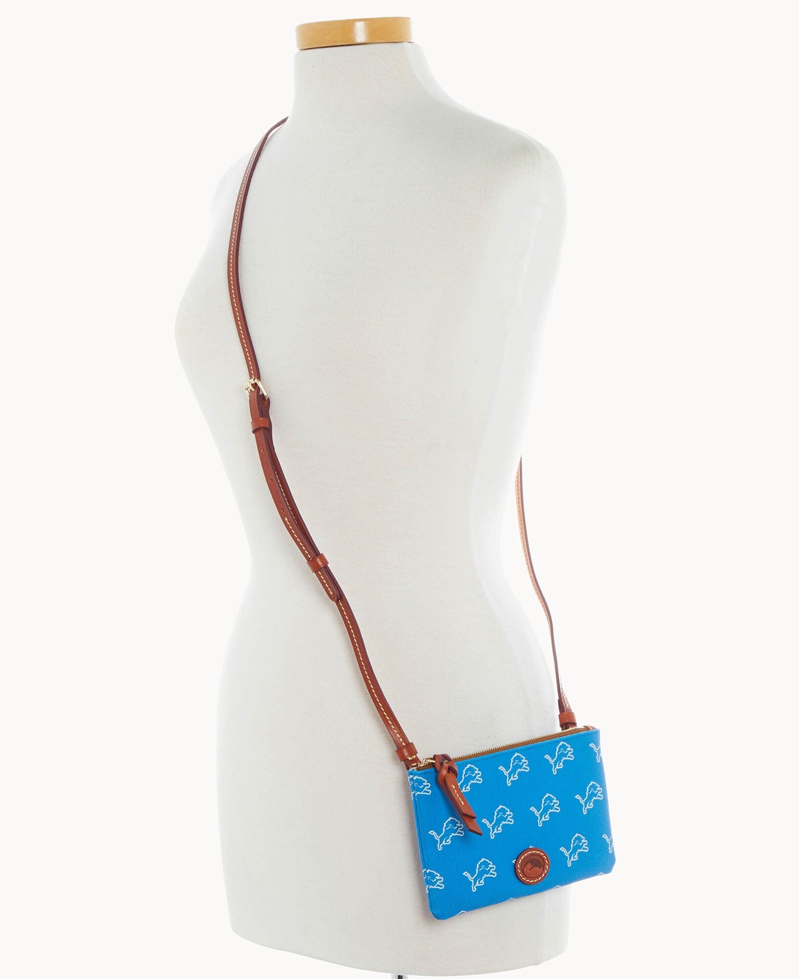 Dooney & Bourke NFL Lions Top Zip Crossbody
