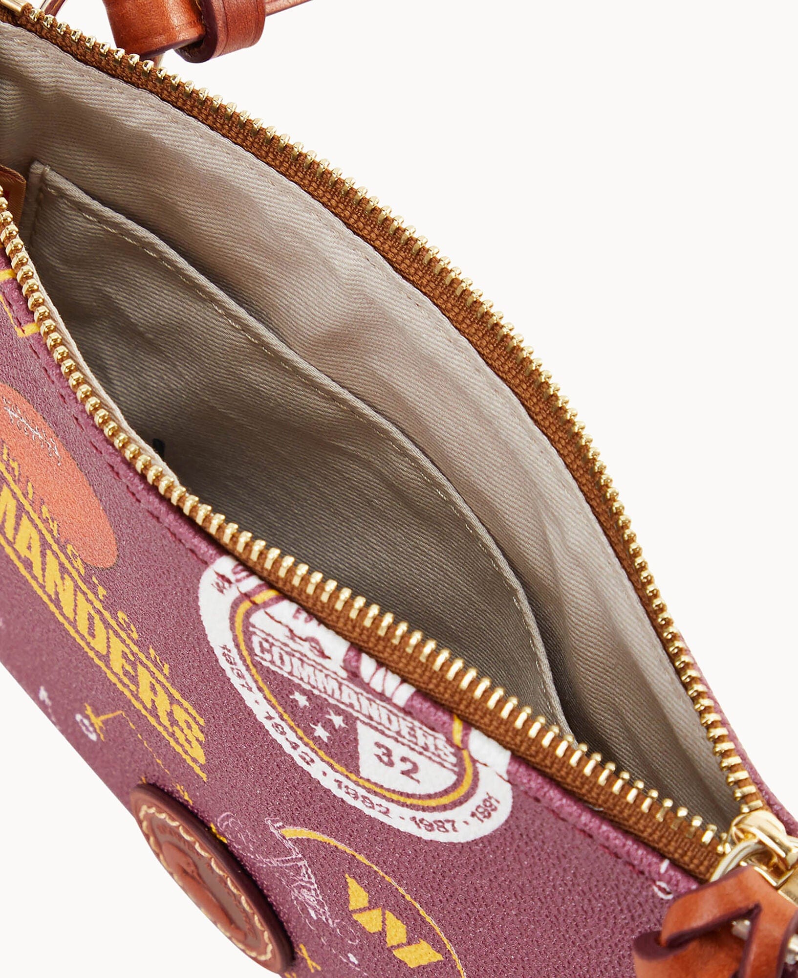 Dooney & Bourke NFL Commanders Top Zip Crossbody