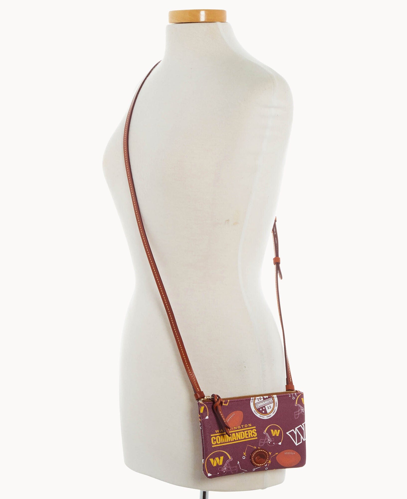 Dooney & Bourke NFL Commanders Top Zip Crossbody