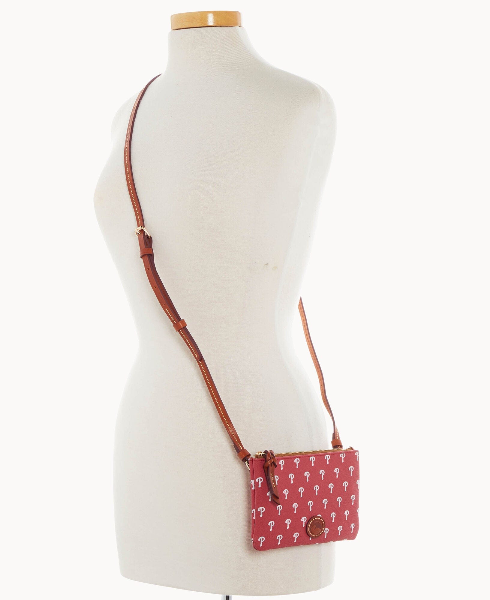 Dooney & Bourke MLB Phillies Top Zip Crossbody