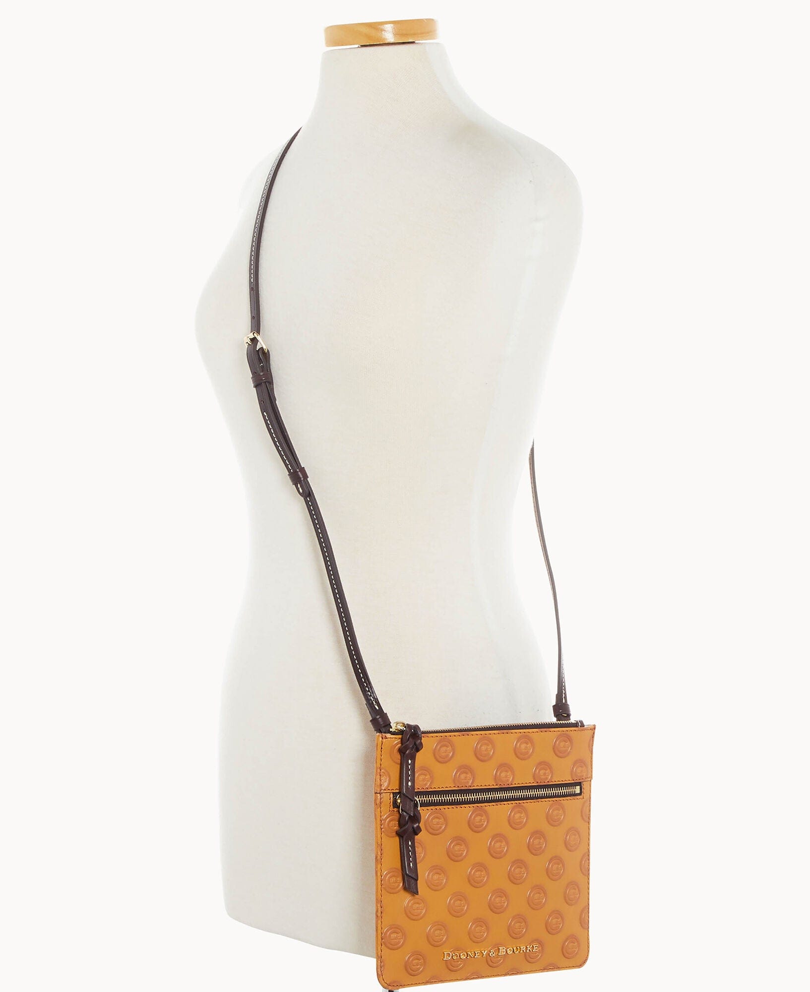 Dooney & Bourke MLB Cubs Double Zip Crossbody