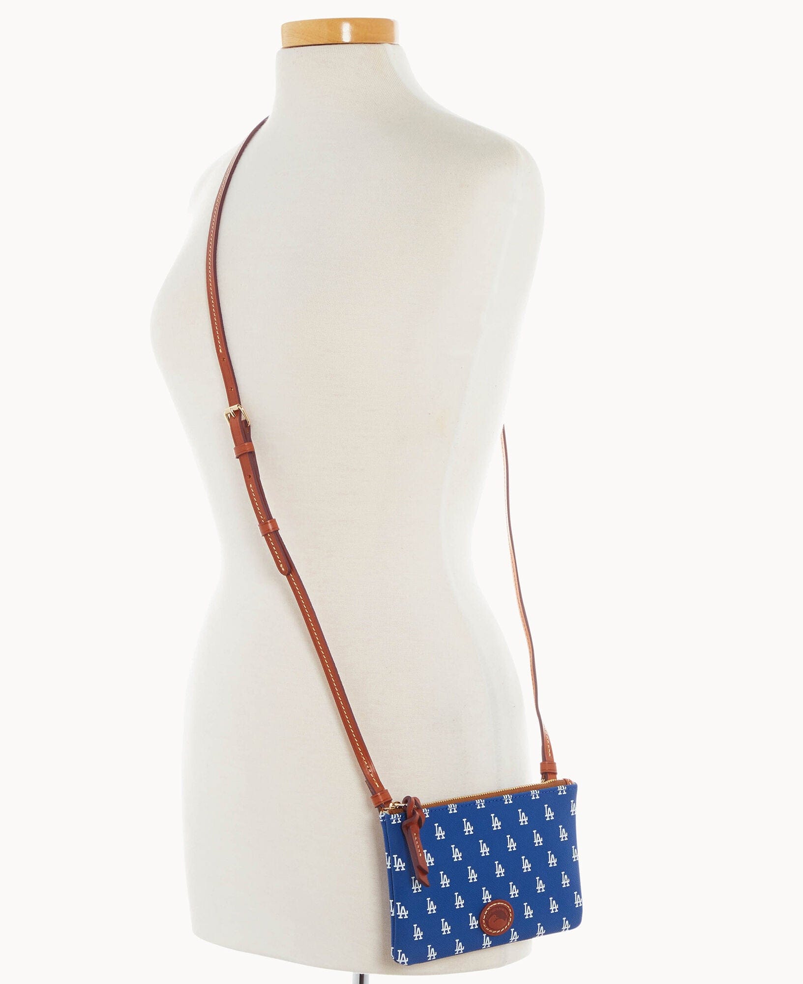Dooney & Bourke MLB Dodgers Top Zip Crossbody