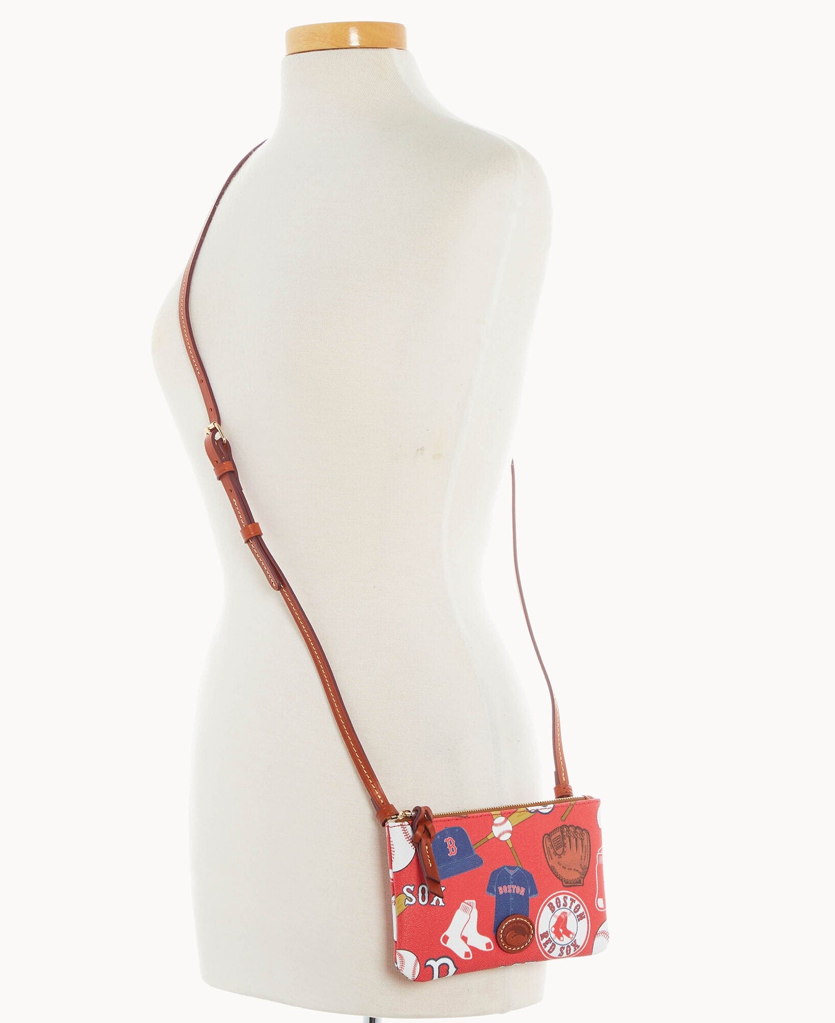 Dooney & Bourke MLB Red Sox Top Zip Crossbody