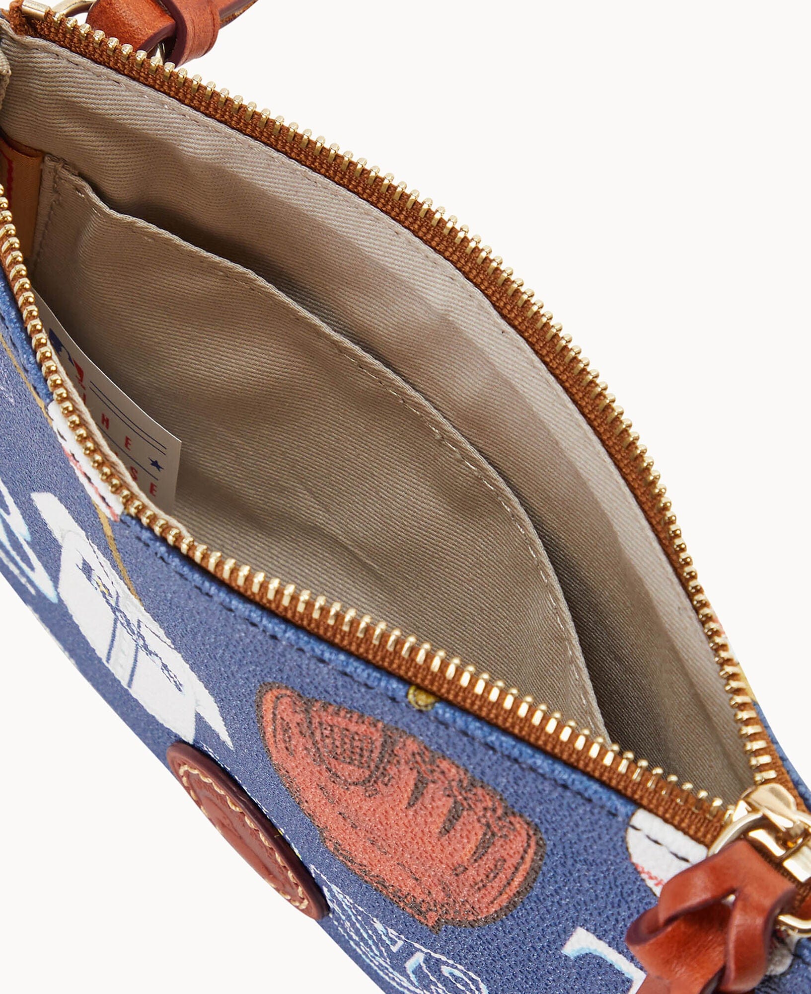 Dooney & Bourke MLB Rays Top Zip Crossbody