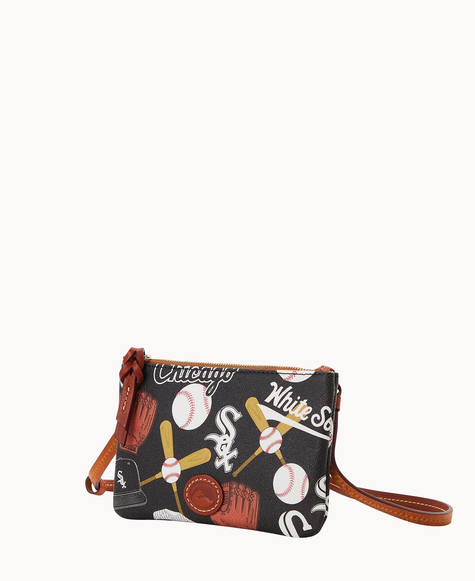 Dooney & Bourke MLB White Sox Top Zip Crossbody