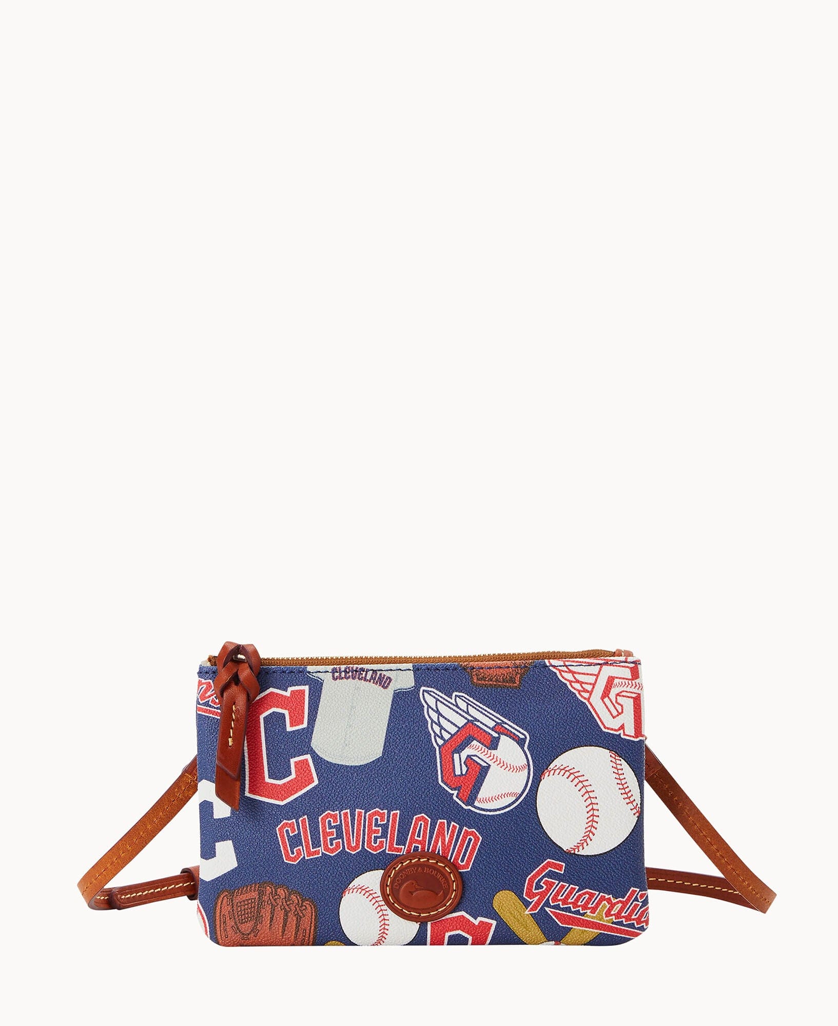 Dooney & Bourke MLB Guardians Top Zip Crossbody