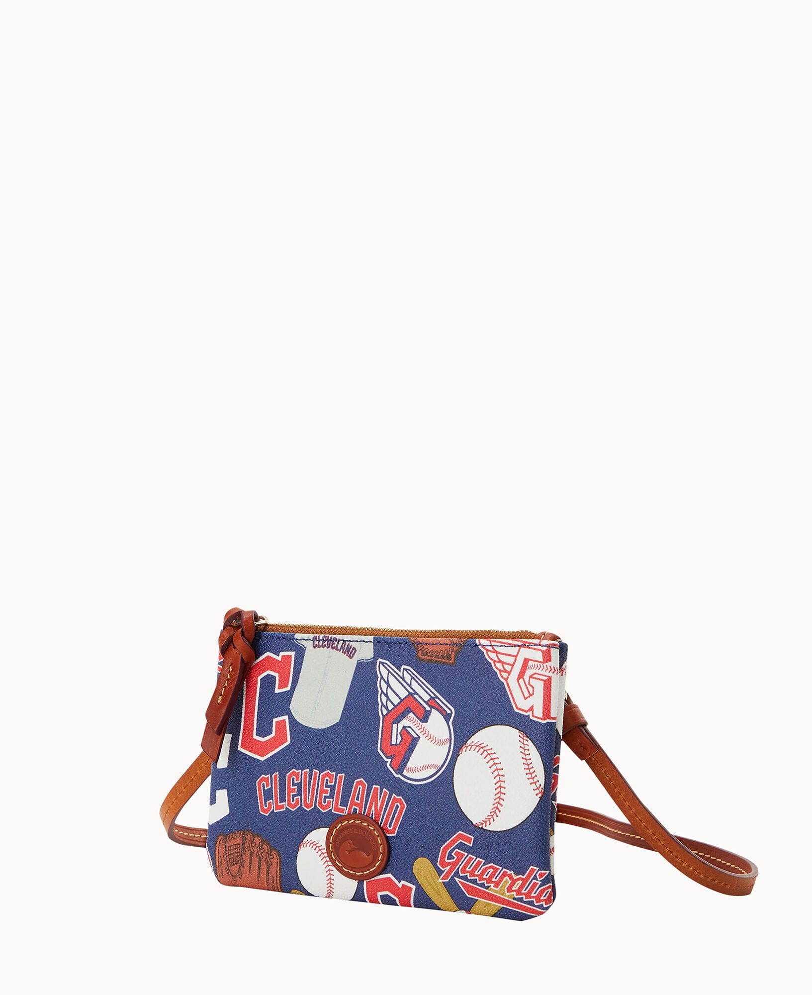 Dooney & Bourke MLB Guardians Top Zip Crossbody