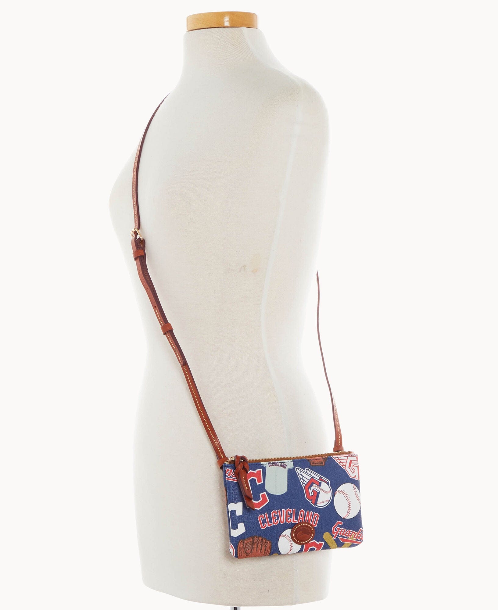 Dooney & Bourke MLB Guardians Top Zip Crossbody