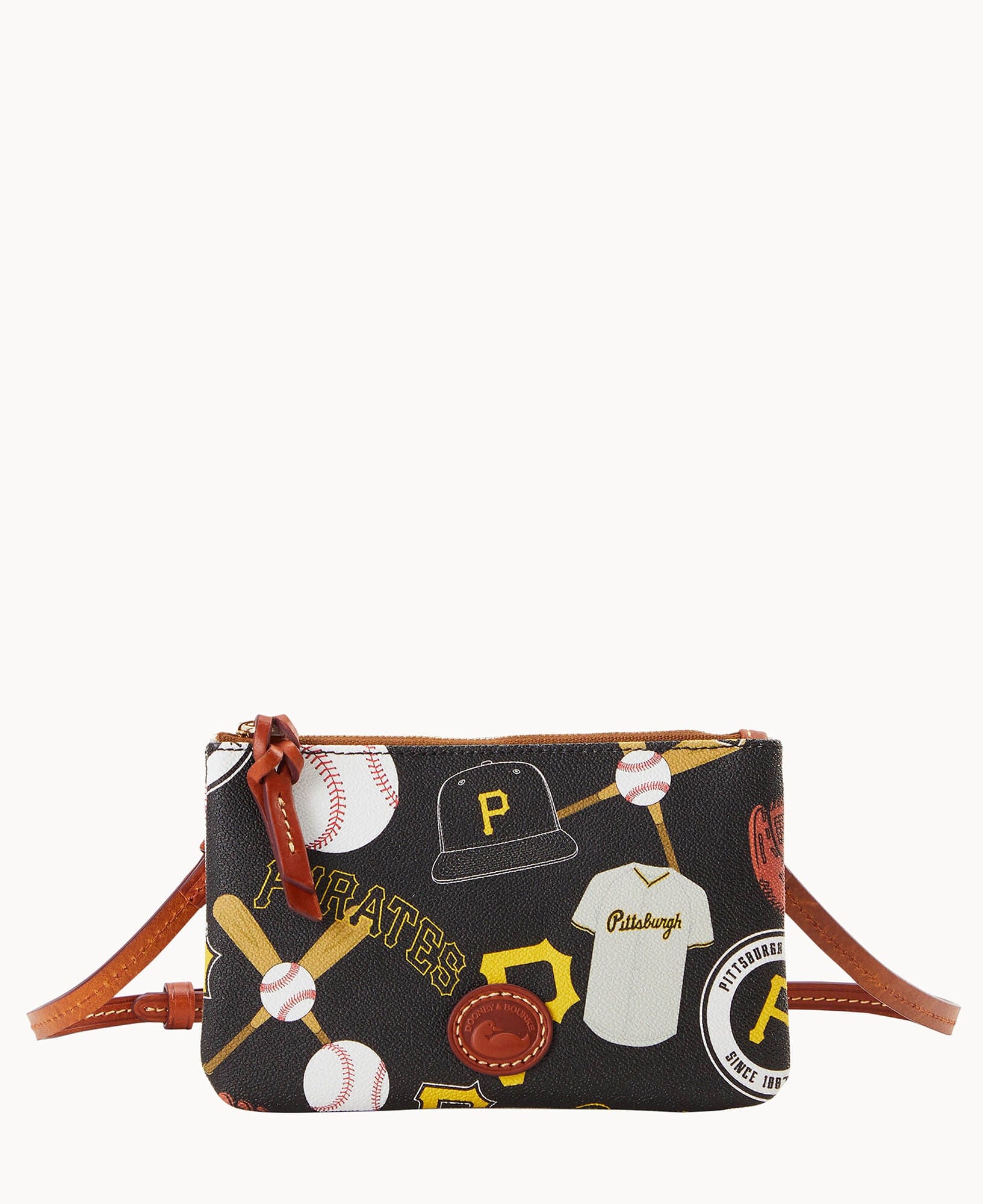 Dooney & Bourke MLB Pirates Top Zip Crossbody