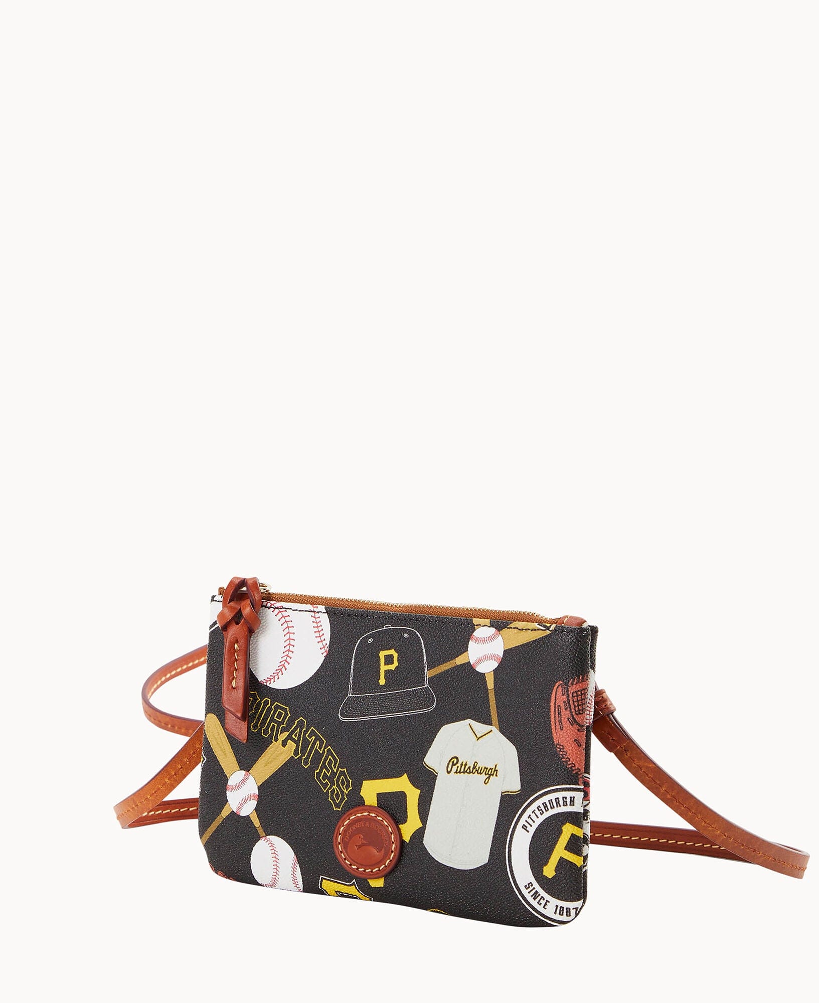Dooney & Bourke MLB Pirates Top Zip Crossbody
